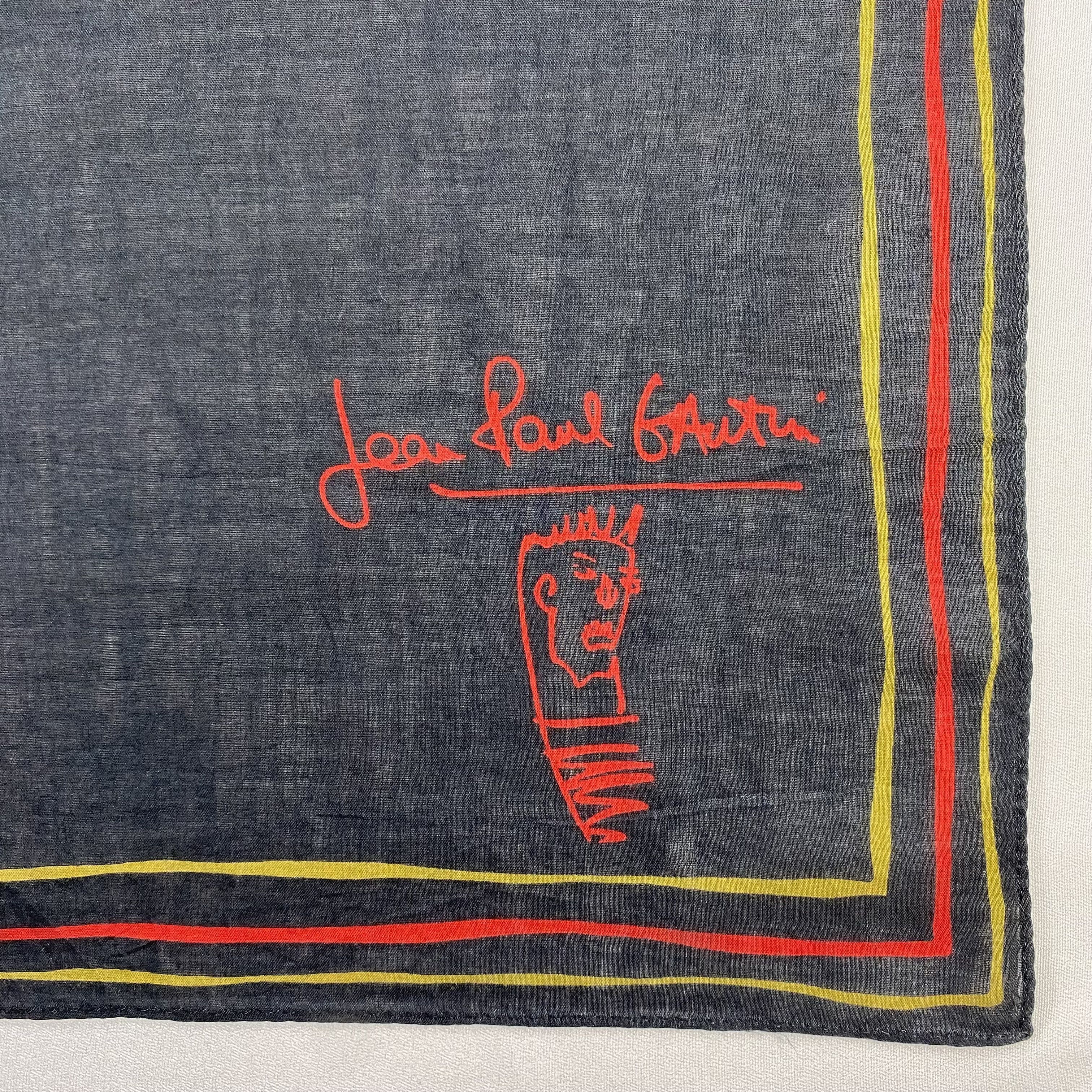 Jean Paul Gaultier × Vintage Jean Paul Gaultier Bandana/ Handkerchief / Neckerchief-P1855 Size ONE SIZE - 3 Thumbnail