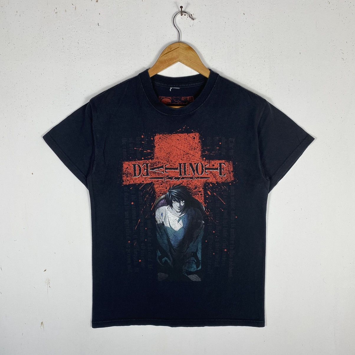 Anime VINTAGE 00's DEATH NOTE ANIME TEE Size US S / EU 44-46 / 1 - 2 Thumbnail