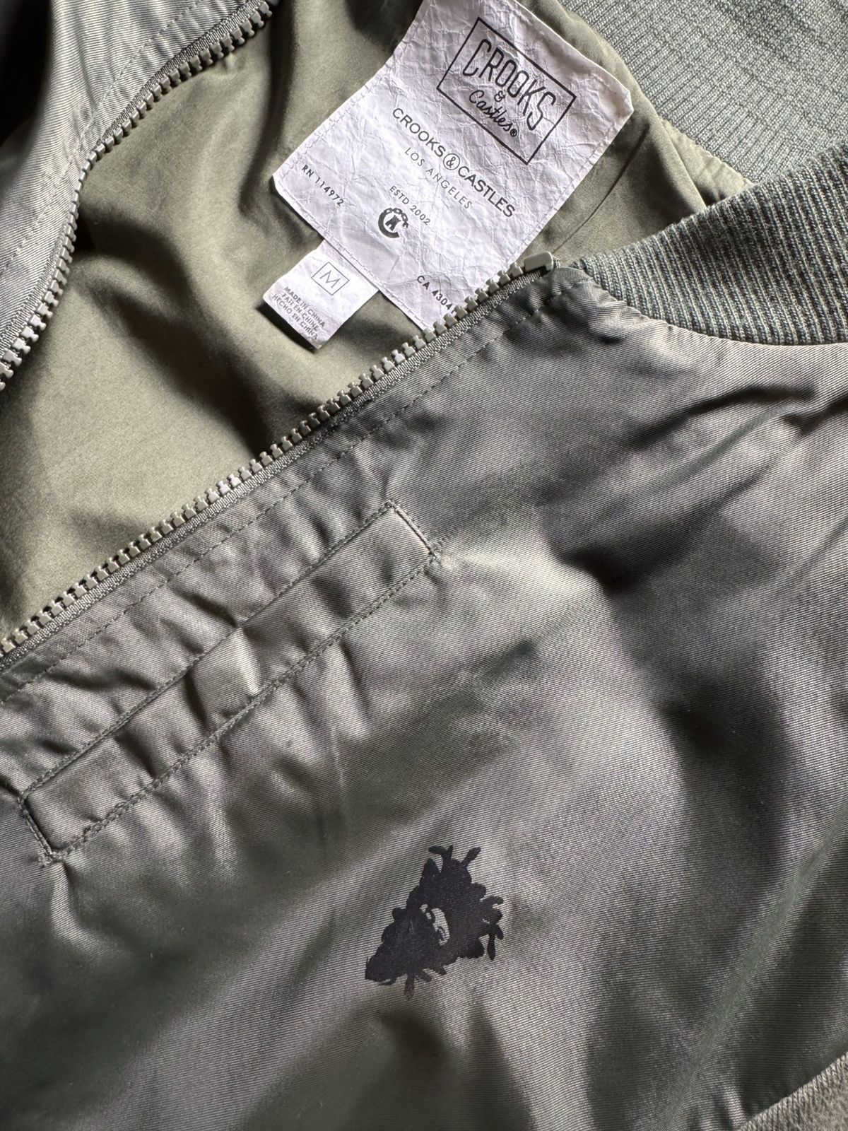 Crooks & Castles Crooks and Castles Windbreaker Jacket Bomber Size US M / EU 48-50 / 2 - 3 Thumbnail