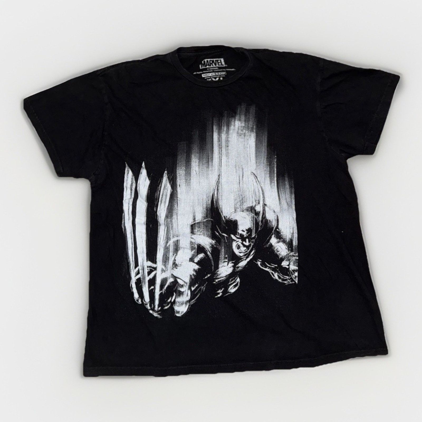 Marvel Comics Marvel Wolverine Slash Graphic T-Shirt Black XL 23x26 X-Men Size US XL / EU 56 / 4 - 1 Thumbnail