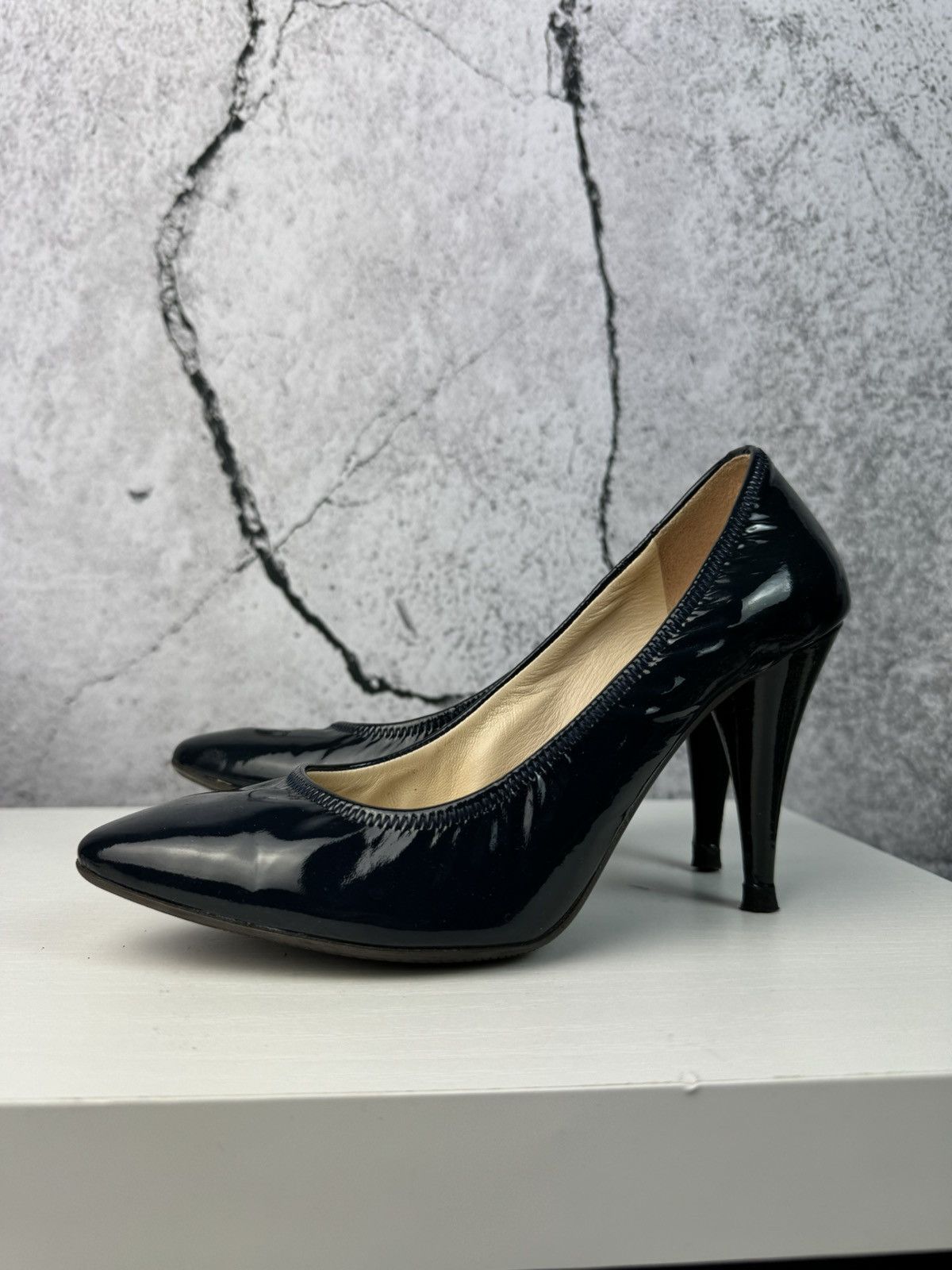 Prada Heels Shoes in Blue, Women's (Size 6)