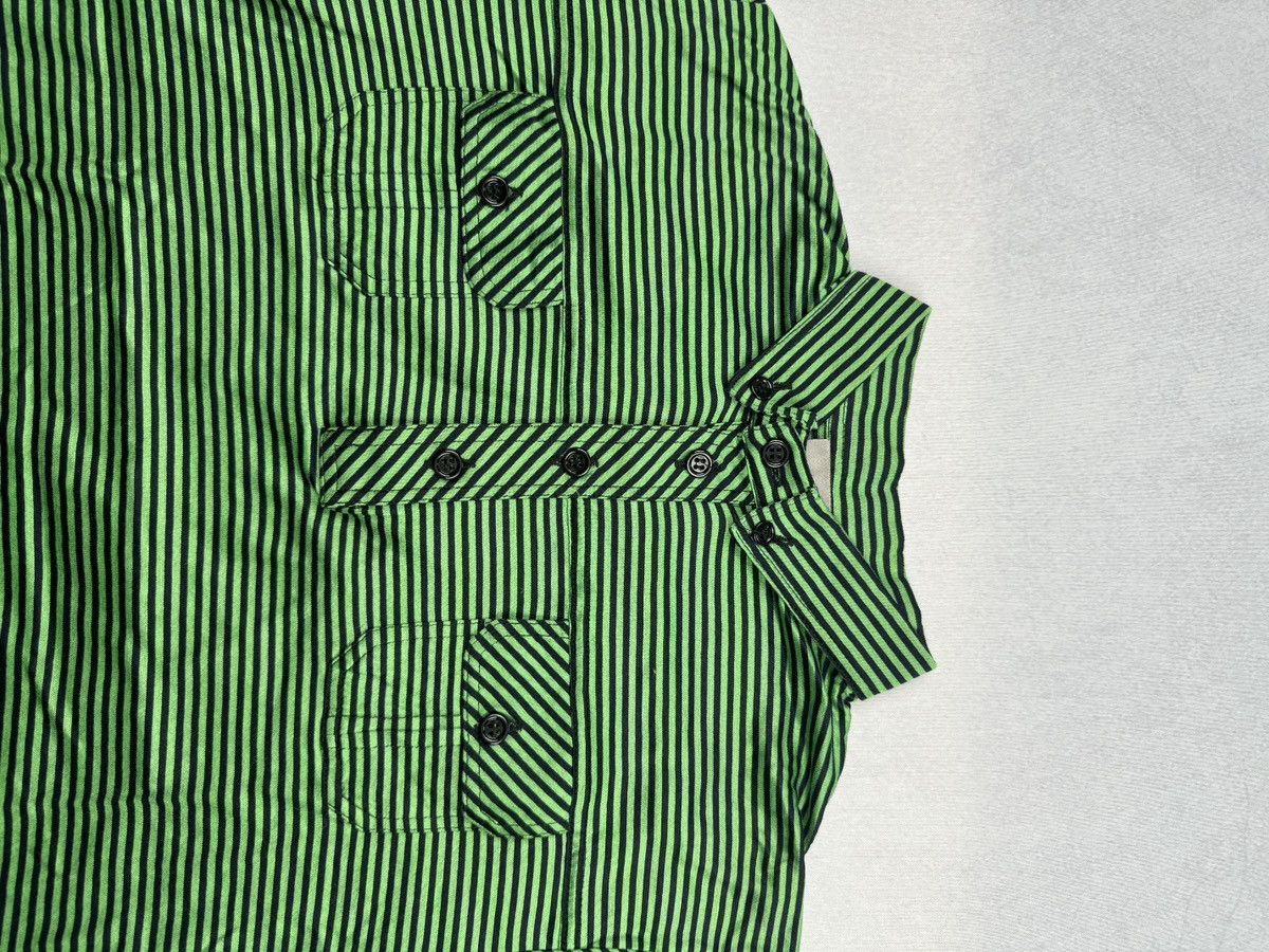Dior SS06 Striped Polo Shirt Size US XS / EU 42 / 0 - 3 Thumbnail