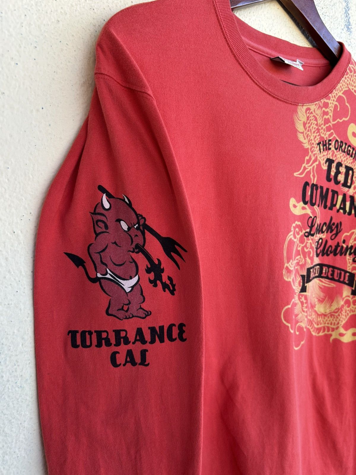 Tedman Ted Company Red Devil Long Sleeve Size US S / EU 44-46 / 1 - 4 Thumbnail