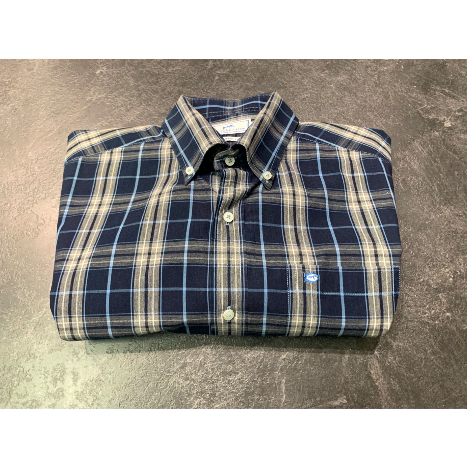 Southern Tide Southern Tide Classic Fit Plaid Button Down Long Sleeve Shirt Men's Medium Multi-Colored Size US M / EU 48-50 / 2 - 1 Thumbnail