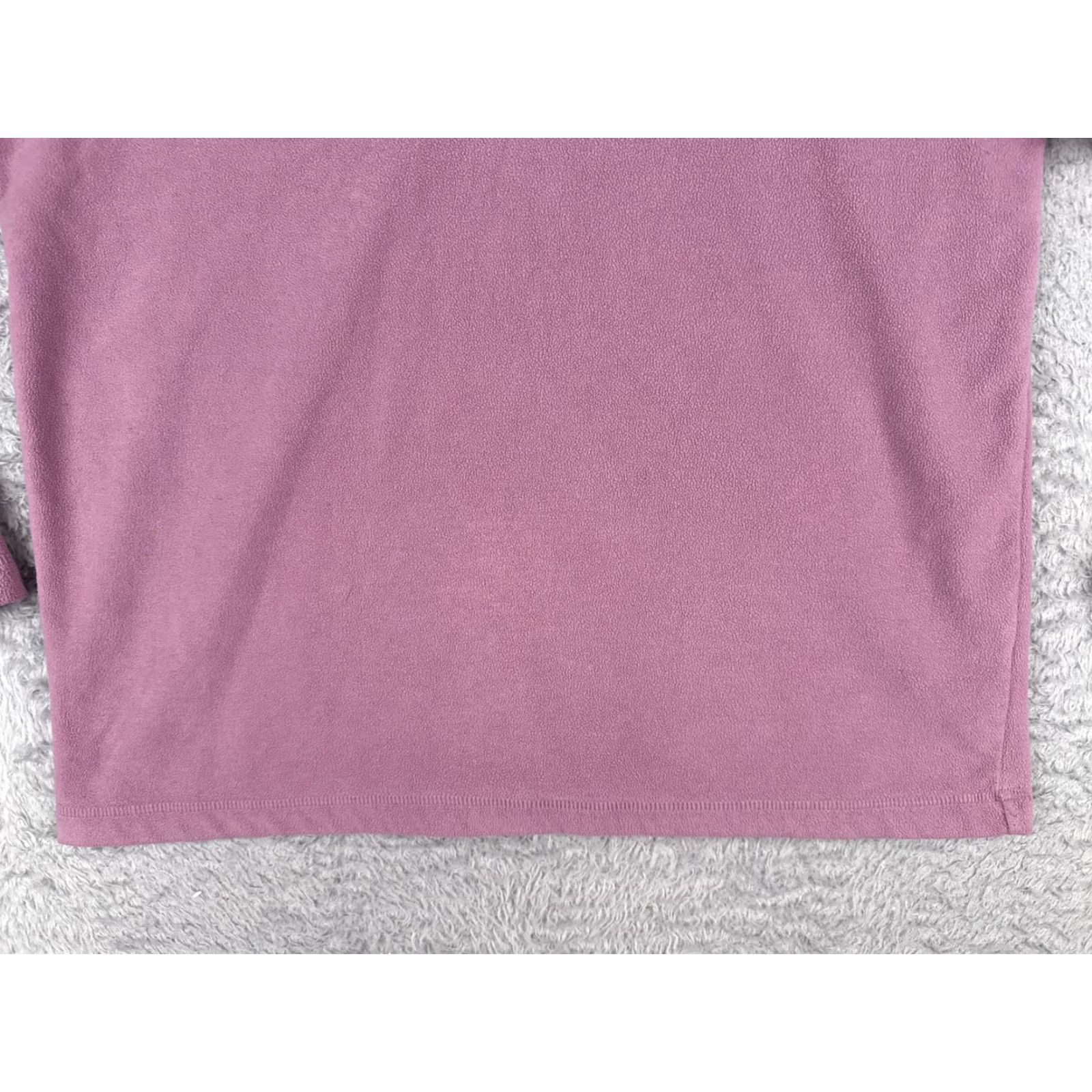Vintage Cabelas Sweatshirt Women Large Pink Polyester Fleece 1/4 Zip Hike Walk Size L / US 10 / IT 46 - 5 Thumbnail