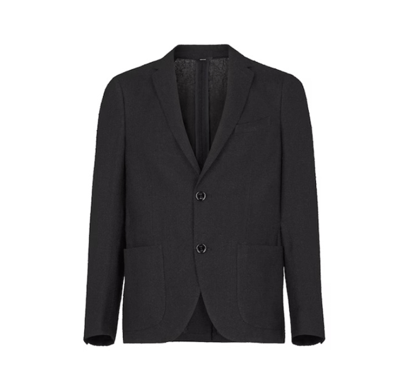 image of Fendi O1Loc1C0124 Jacket In Grey, Men's (Size Medium)