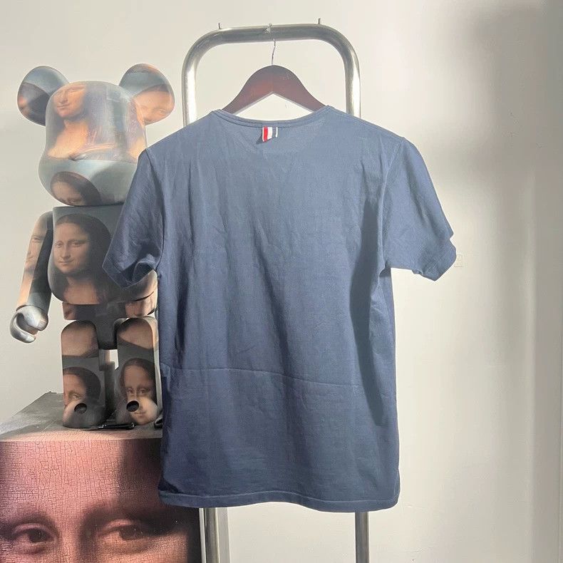 Thom Browne Thom Browne Pocket striped short sleeves Size US S / EU 44-46 / 1 - 2 Thumbnail