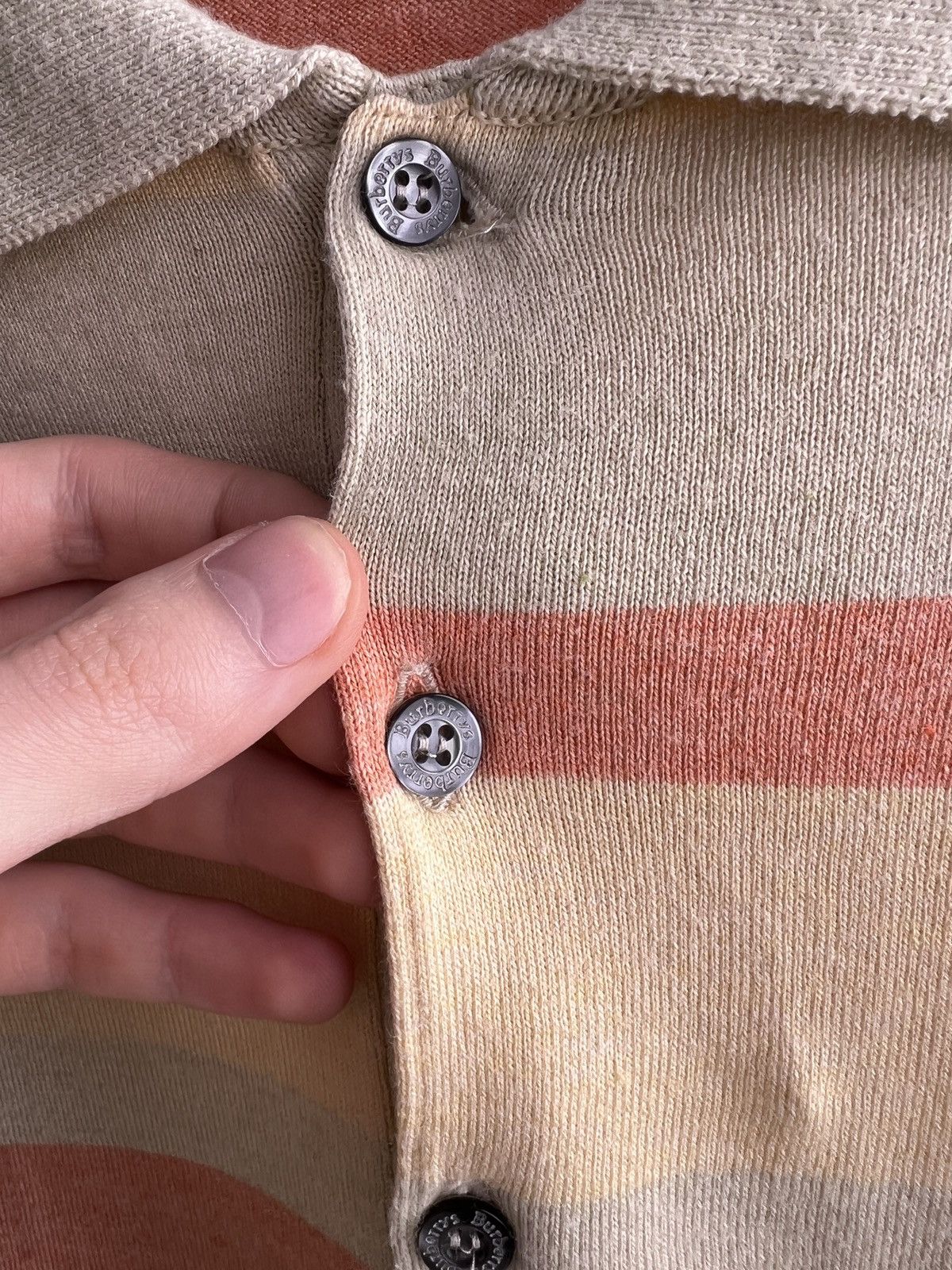 Burberry × Vintage Vintage Burberry old money style polo shirt Size US M / EU 48-50 / 2 - 8 Thumbnail