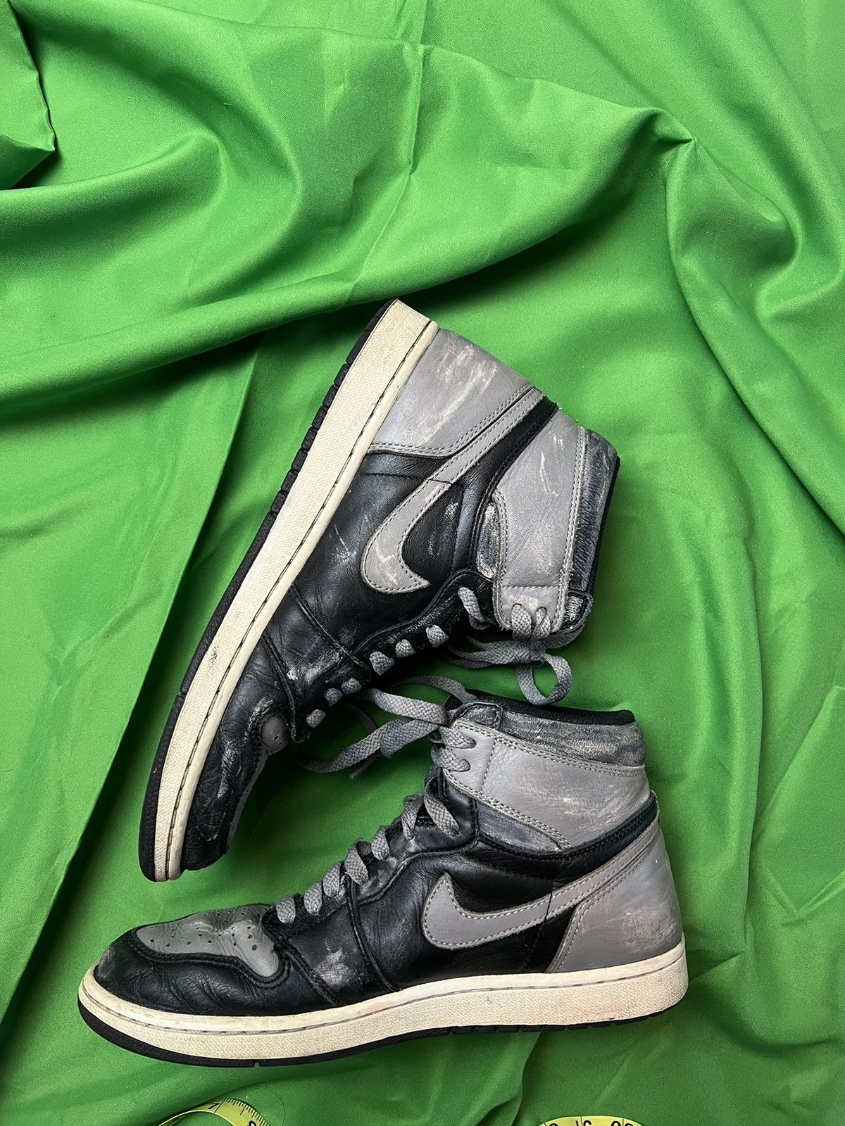 Nike × Vintage Jordan 1 - Shadow (1985/vintage custom) Size US 10.5 / EU 43-44 - 10 Thumbnail