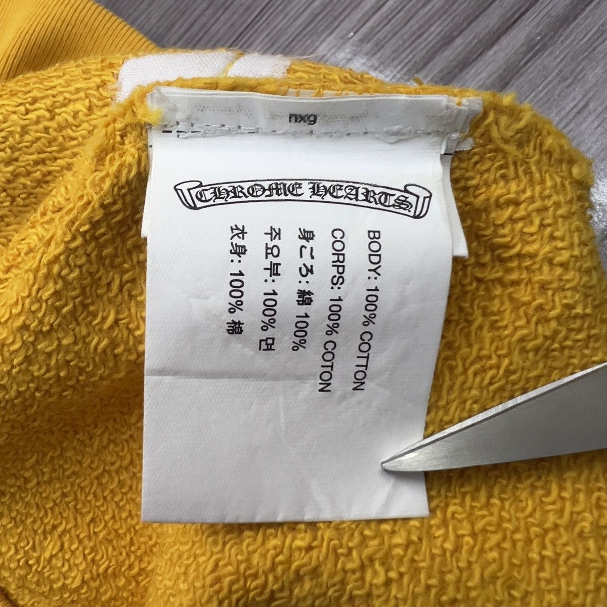 Chrome Hearts Chrome Hearts Vertical Logo Graphic Print Hoodie Size US XS / EU 42 / 0 - 7 Thumbnail