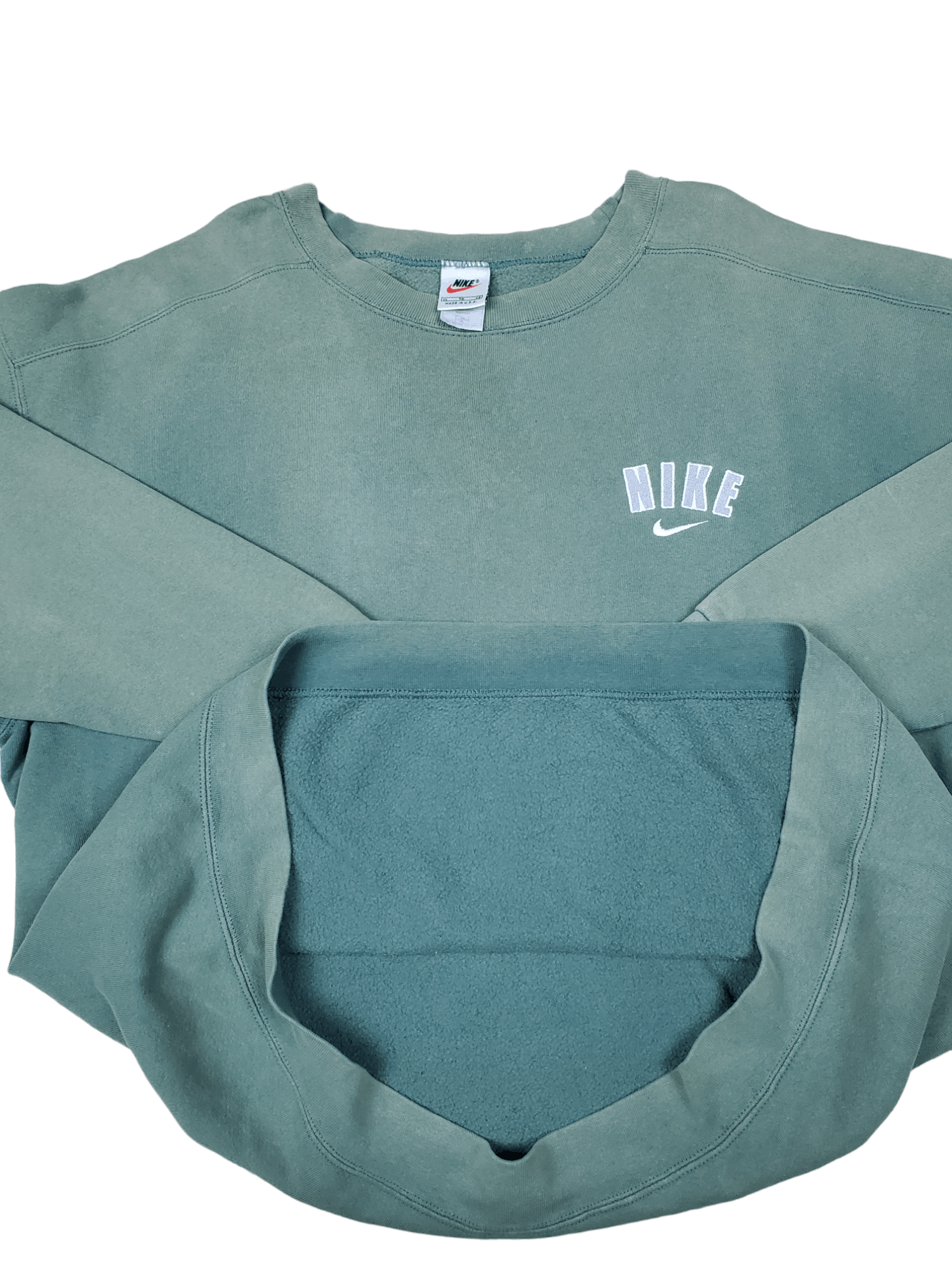 Nike × Vintage 🔥RARE🔥 Vintage 90s Nike Spellout Sunfade Size US XL / EU 56 / 4 - 6 Thumbnail