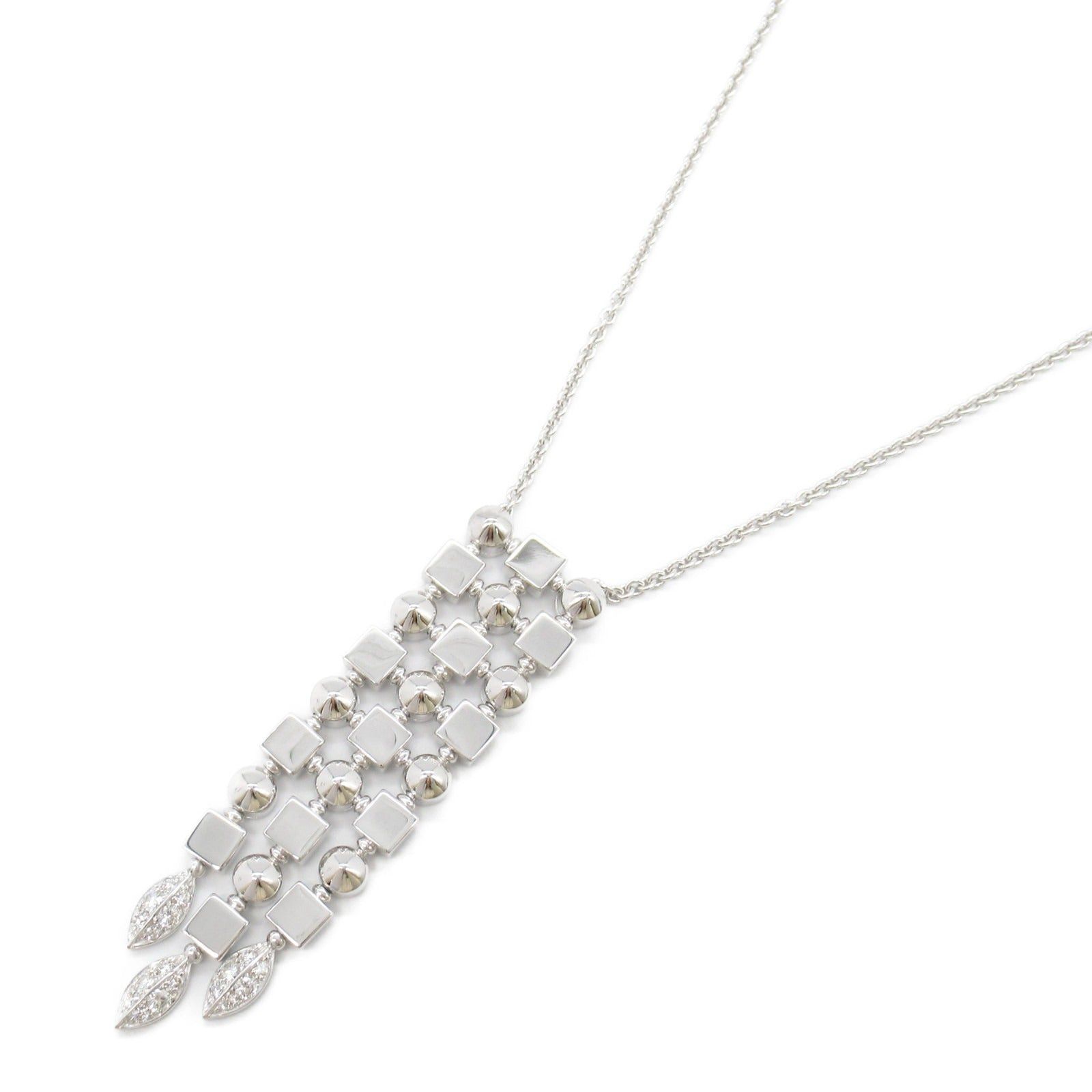 Bvlgari Bvlgari Lucia Necklace Diamond K18Wg (White Gold) Clear Size ONE SIZE - 1 Thumbnail