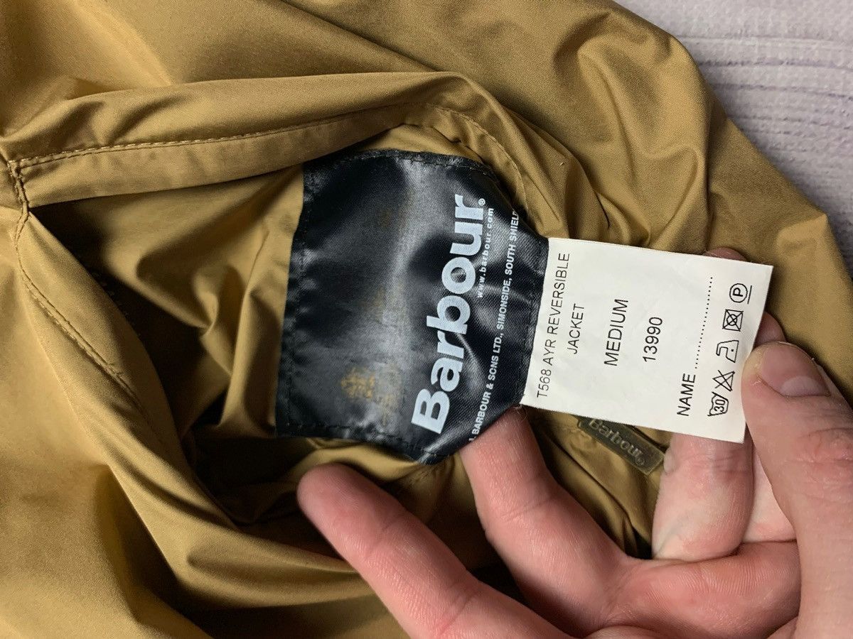 Barbour × Vintage Vintage Barbour Jacket Bomber Plaid size M Size US M / EU 48-50 / 2 - 7 Thumbnail