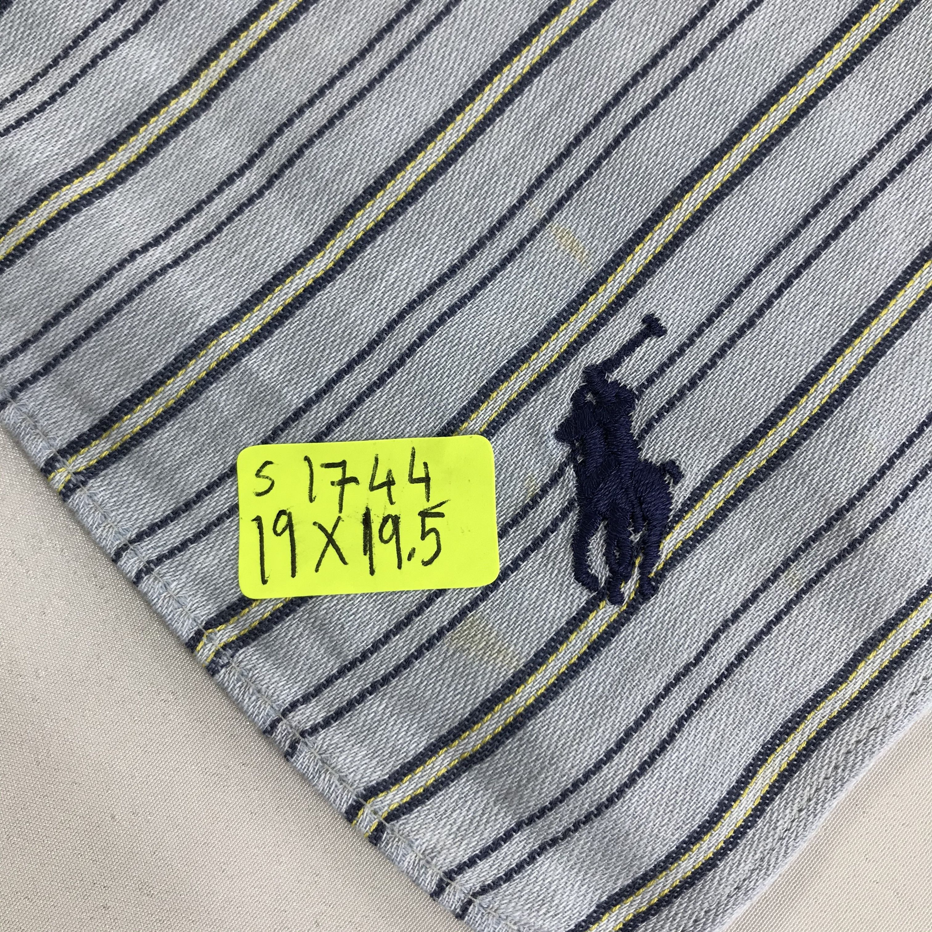 Polo Ralph Lauren × Vintage Polo Ralph Lauren Bandana / Handkerchief /Neckerchief -S1744 Size ONE SIZE - 5 Thumbnail