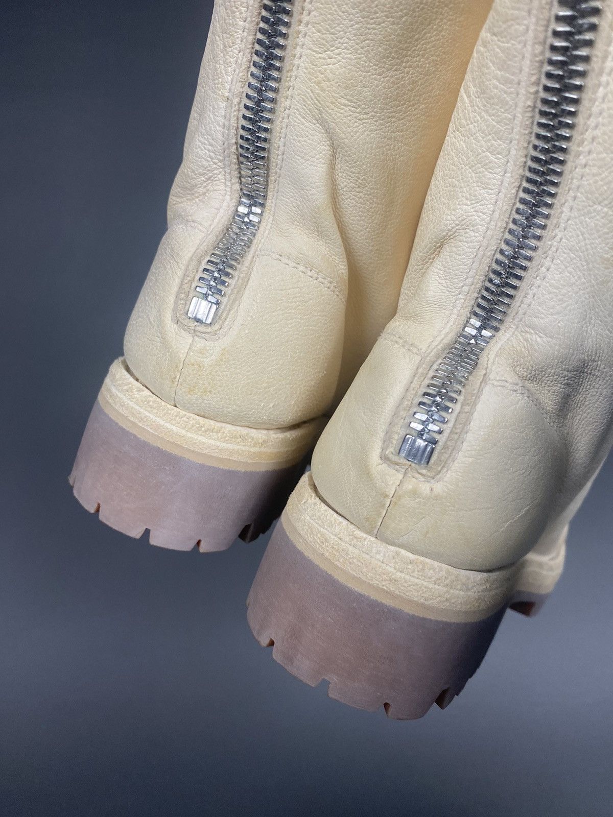 Guidi Guidi backzip white boots Size US 7 / IT 37 - 5 Thumbnail