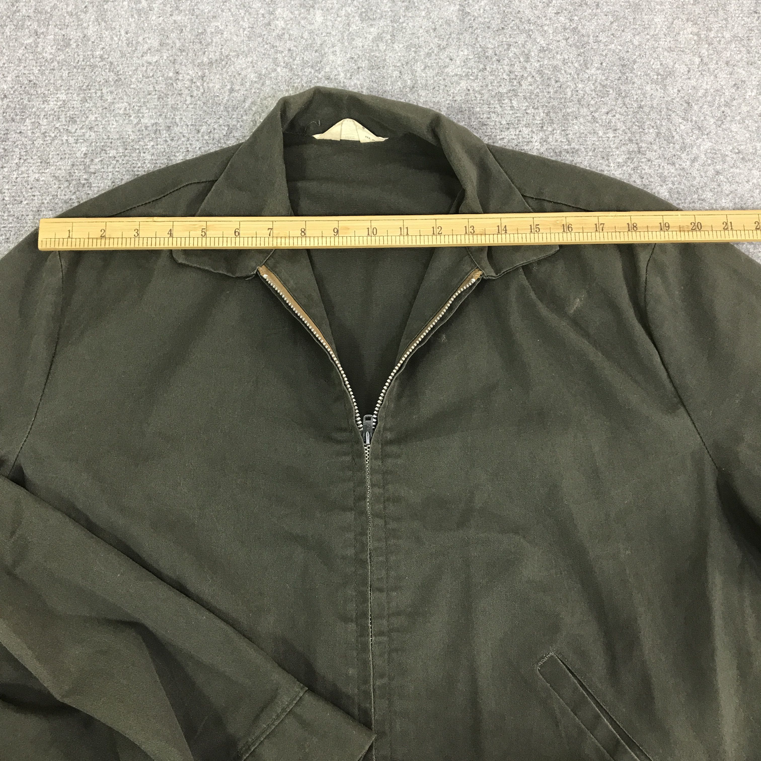 Big Mac Vintage 80s Big mac Army Colour Distressed jacket K115B8 Size US M / EU 48-50 / 2 - 5 Thumbnail