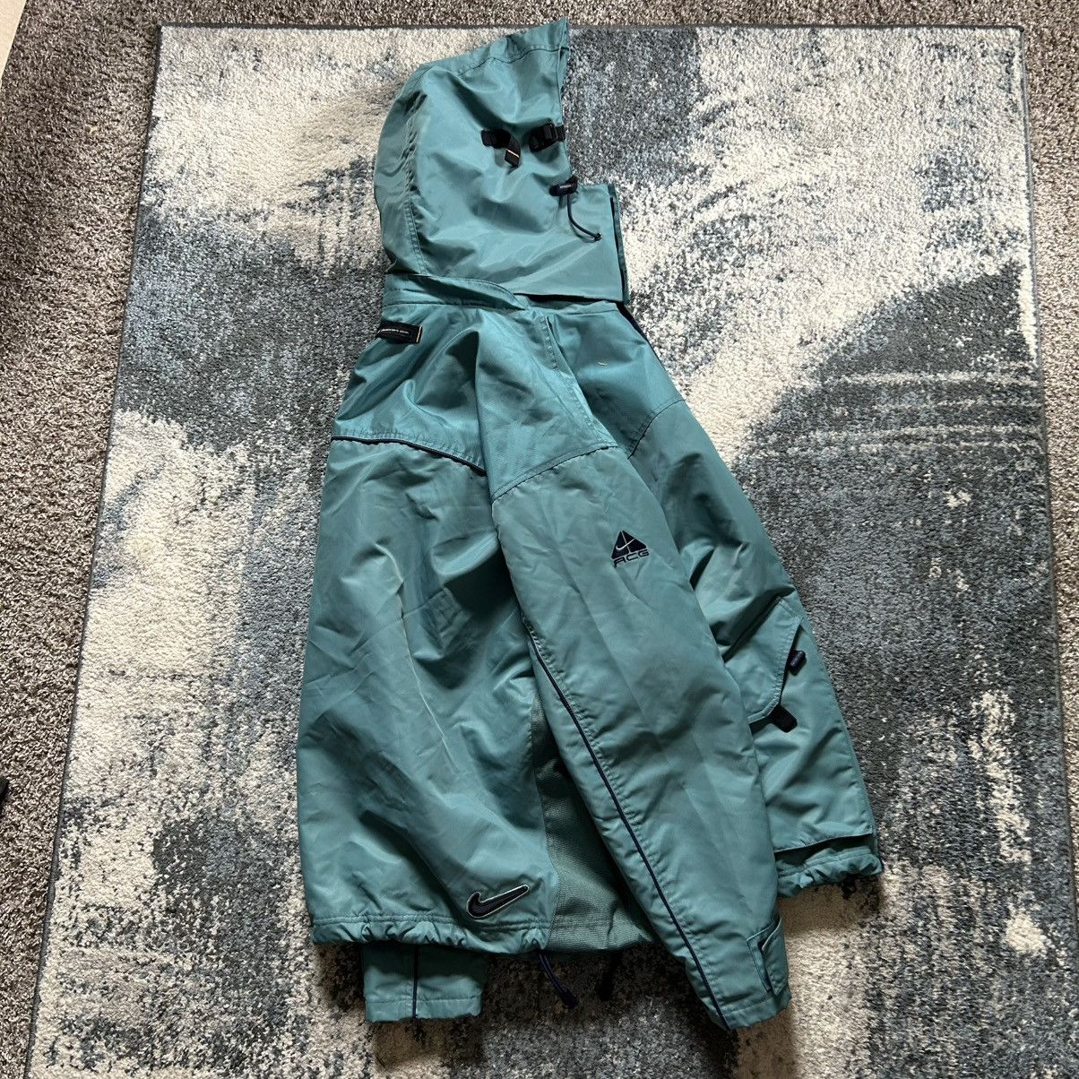 Nike ACG TEAL NAVY NYLON STORM-FiT RAiN JACKET COAT SEATTLE MARiNERS Size US XXL / EU 58 / 5 - 8 Thumbnail