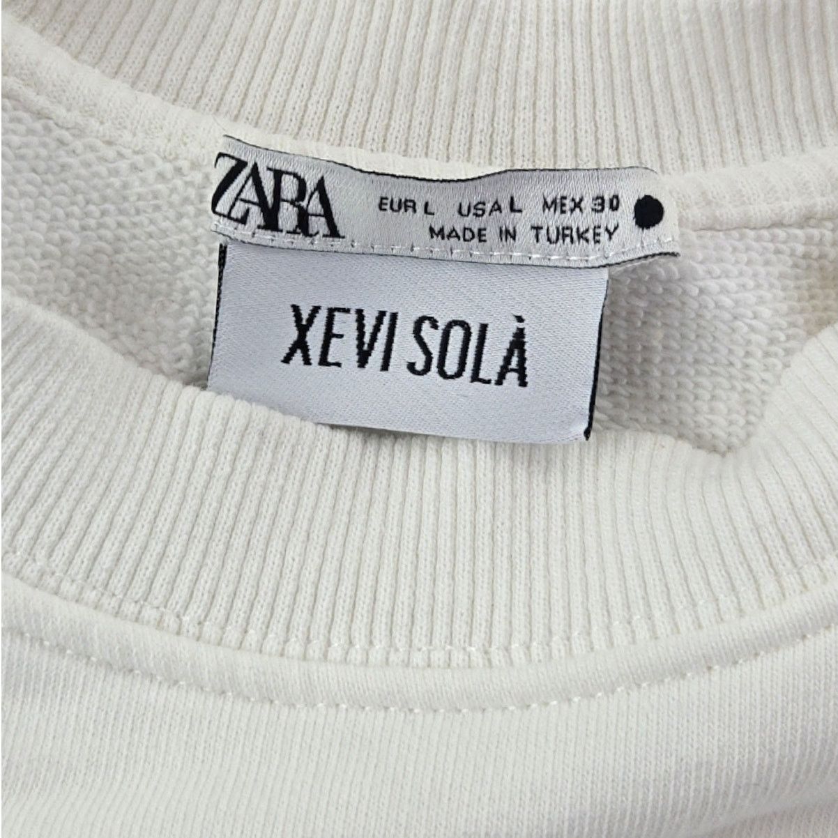 Zara Zara | Xevi Sola Wearable Art Sweatshirt | Size Large Size L / US 10 / IT 46 - 5 Thumbnail