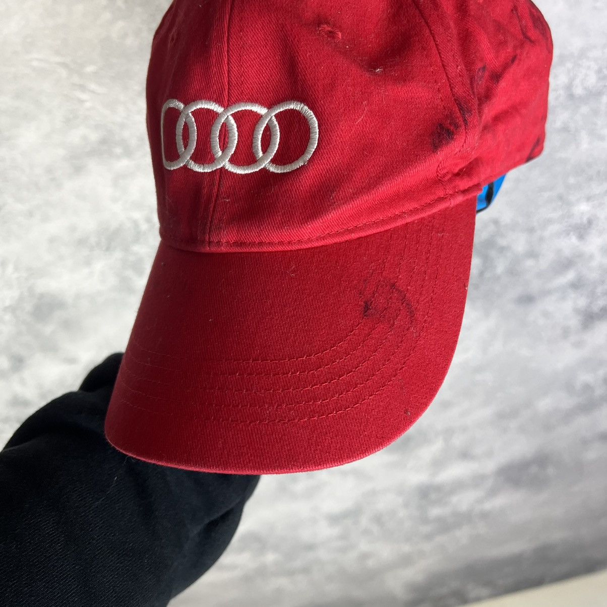 Audi Audi Cap Men's Red One Size Size ONE SIZE - 6 Thumbnail