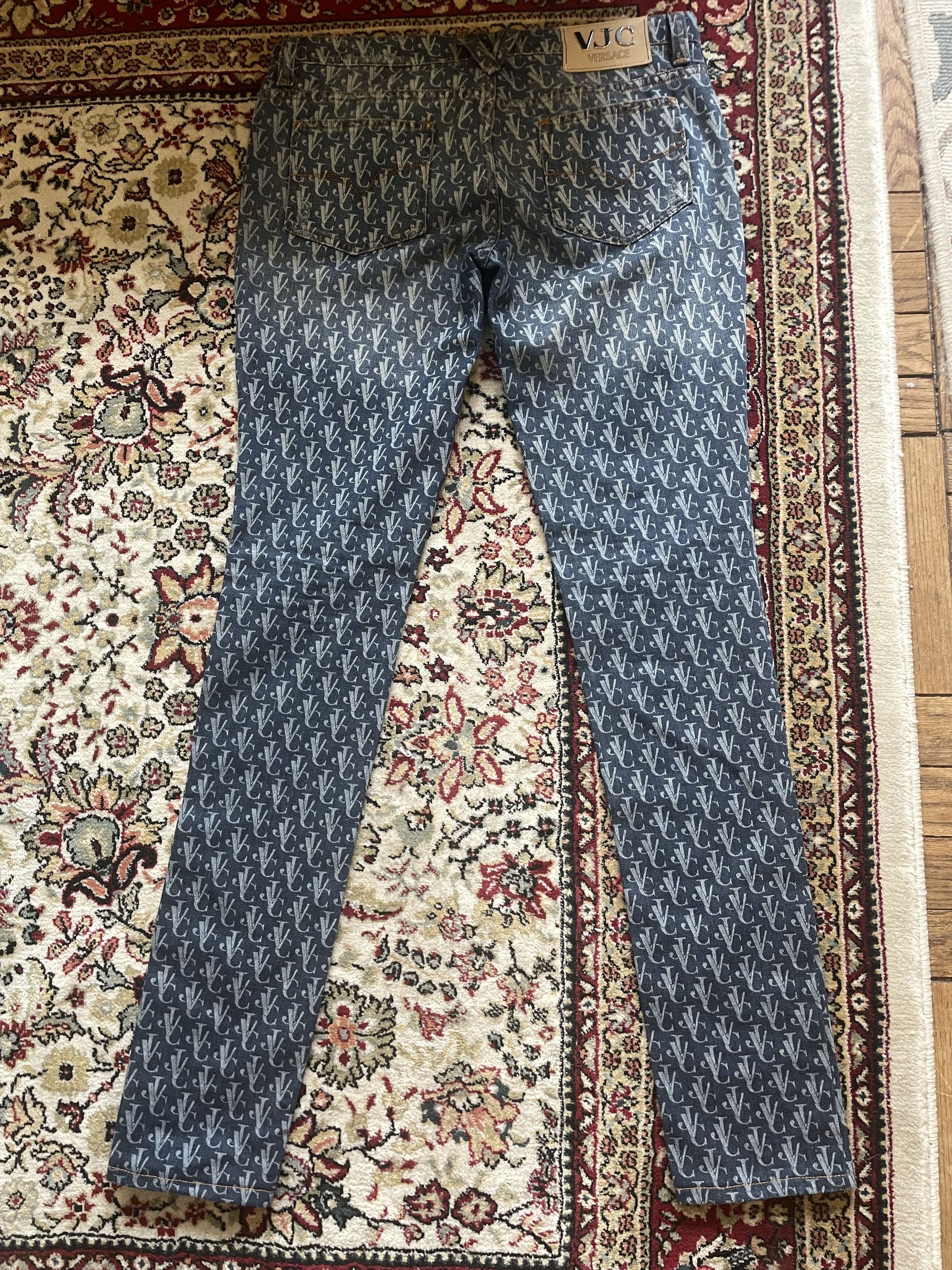 Versace Jeans Couture Versace Jeans Couture Printed Skinny Jeans Size 27" / US 4 / IT 40 - 7 Thumbnail