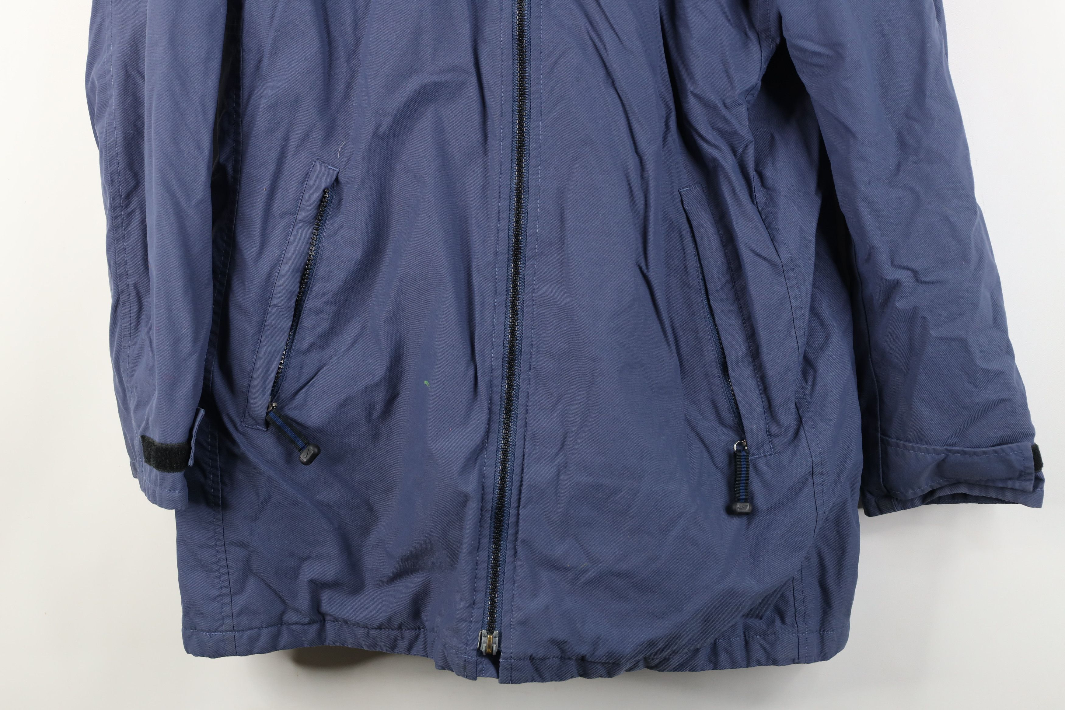Nike Vintage 90s Nike Scott Mini Swoosh Hooded Parka Jacket Size M / US 6-8 / IT 42-44 - 3 Thumbnail