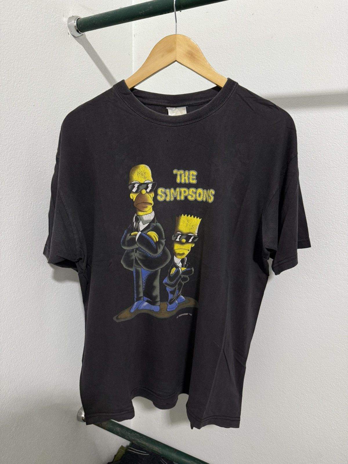 The Simpsons × Vintage Vintage The Simpsons Men in Black Parody Tee Size US XL / EU 56 / 4 - 2 Thumbnail