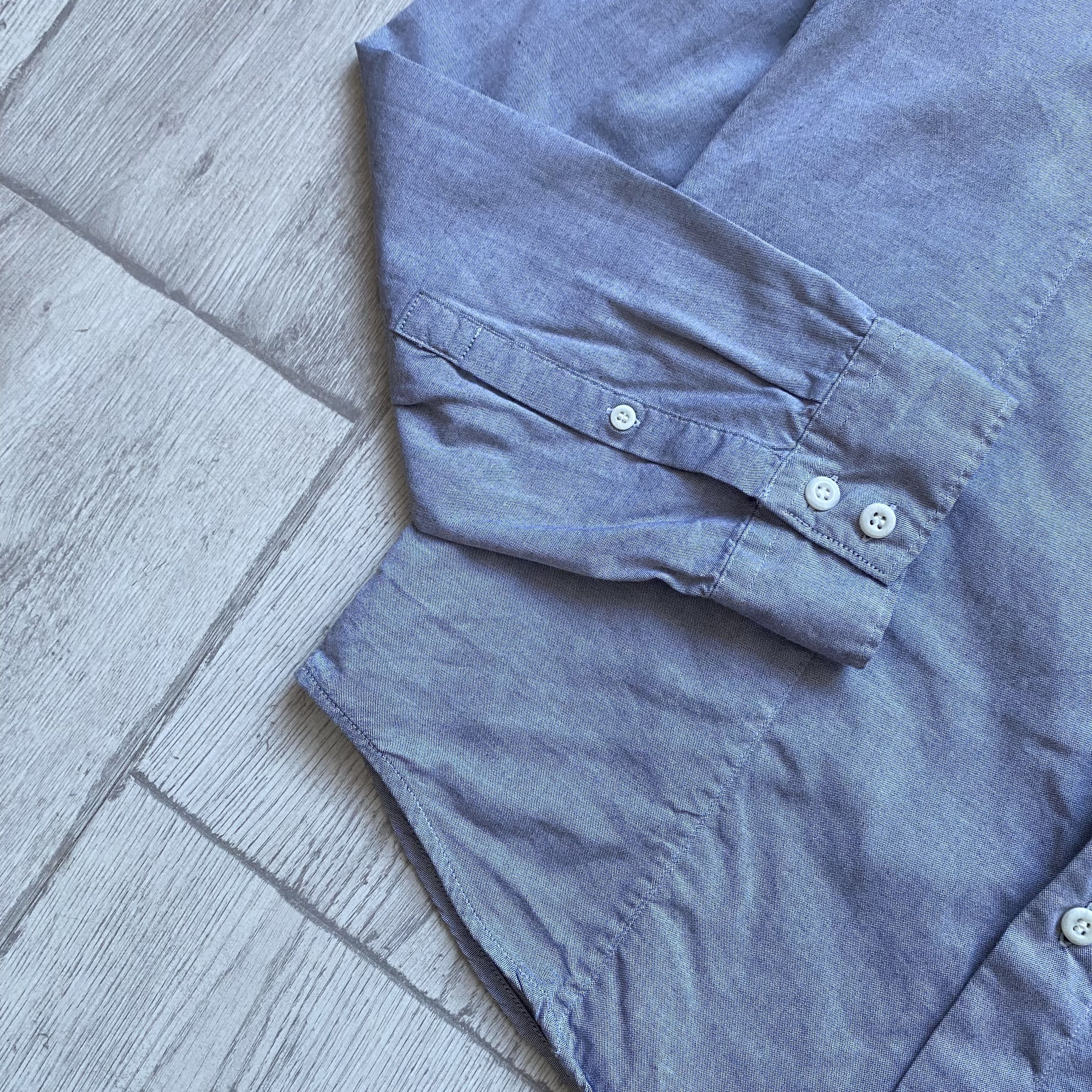 Allsaints ❗️ RARE AllSaints Redondo Luxury Long Sleeve ButtonUp Shirt Size US M / EU 48-50 / 2 - 6 Thumbnail