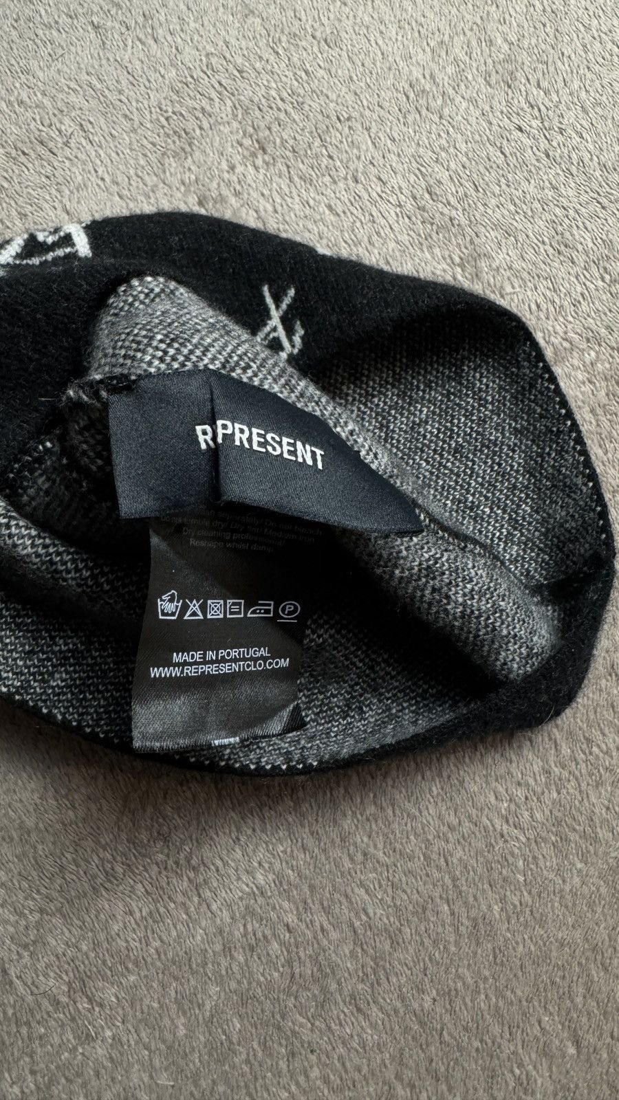 Represent Clo. Represent Wool Beanie Monogram Hat supreme stussy oakley y2k Size ONE SIZE - 2 Thumbnail