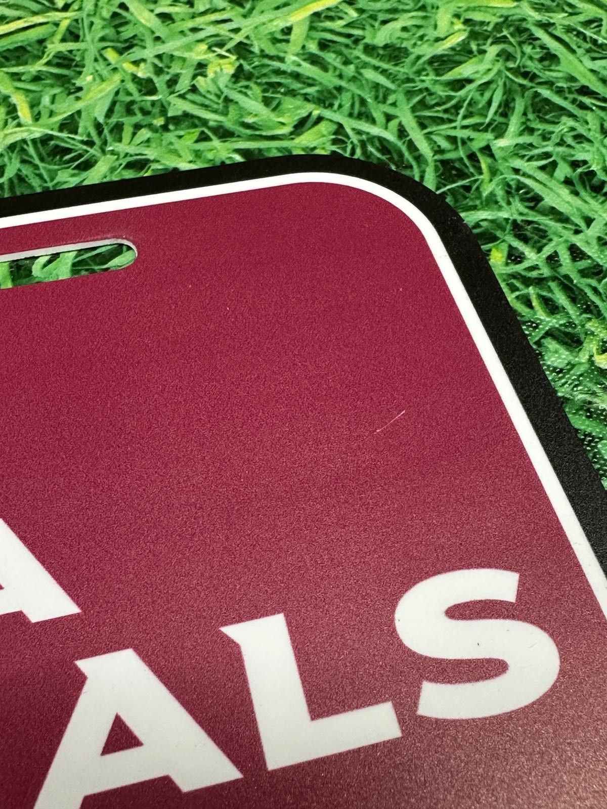 NFL Arizona Cardinals License Plate Plastic NFL NEW Size ONE SIZE - 2 Thumbnail