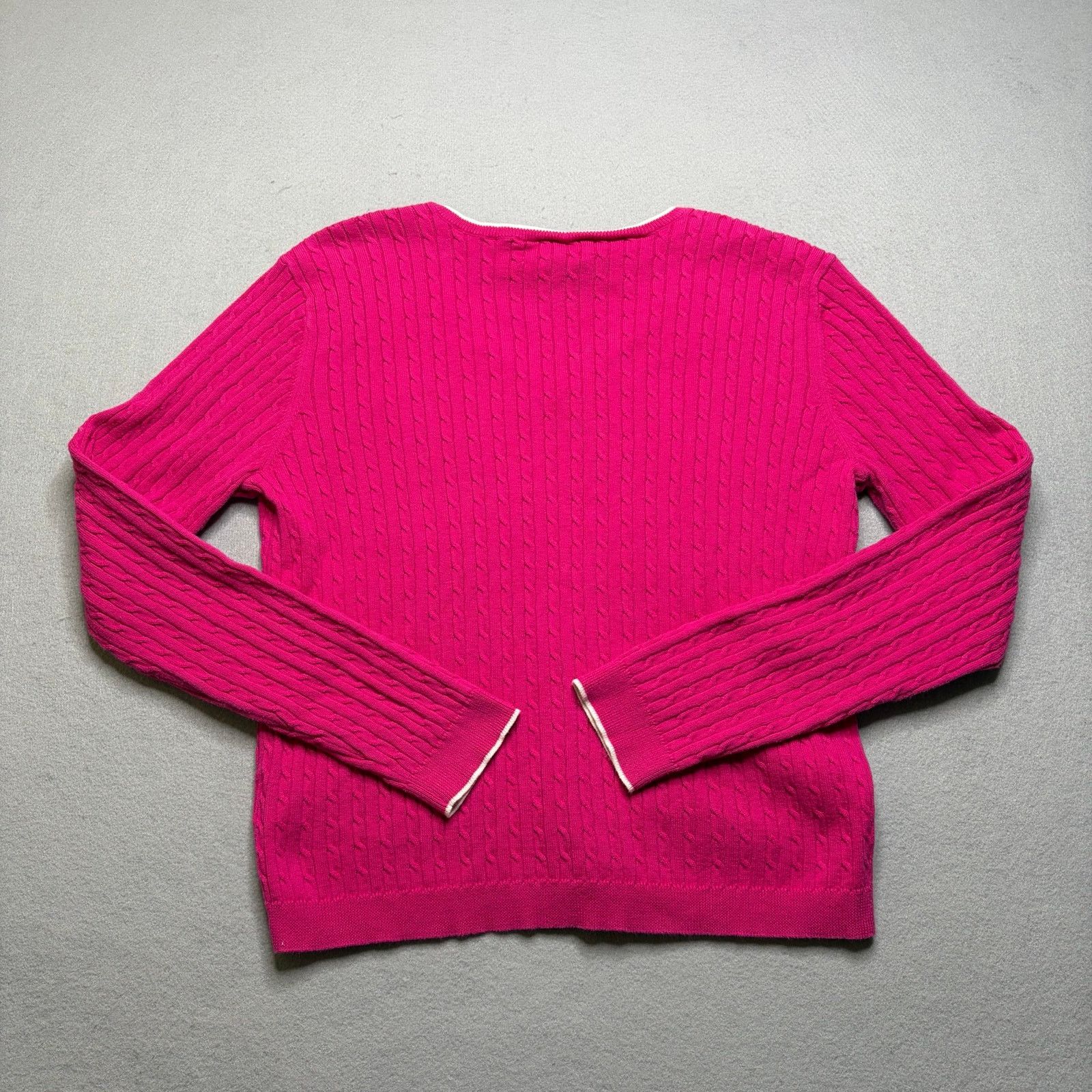 Lauren Ralph Lauren Lauren Ralph Lauren RL Active Cable Knit Sweater Women Large Size L / US 10 / IT 46 - 8 Thumbnail