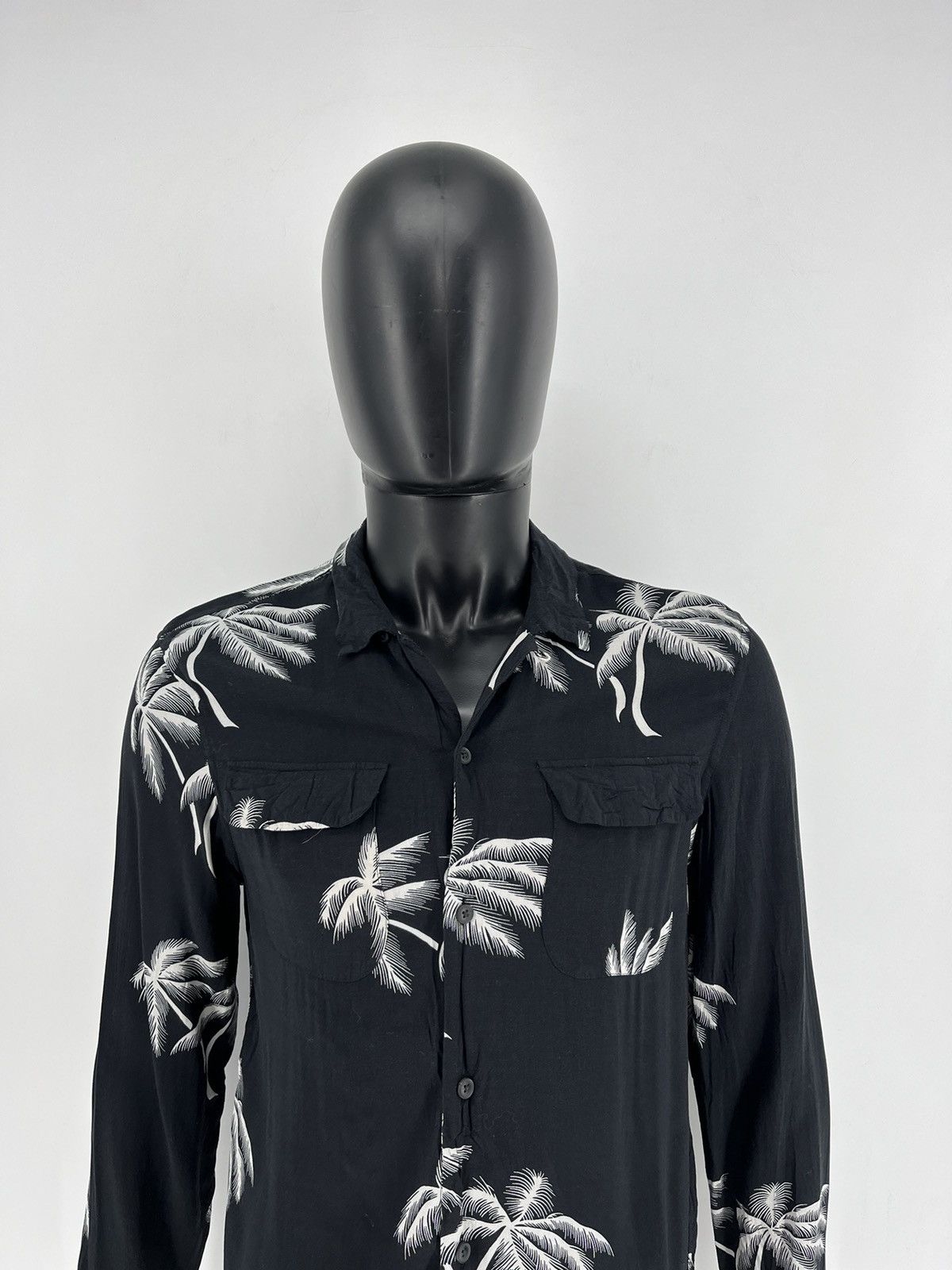 Allsaints Vintage Y2K Allsaints Hawaiian Shirt Art Hype Size M Size US M / EU 48-50 / 2 - 1 Thumbnail