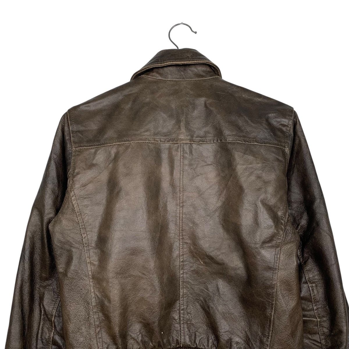 Japanese Brand Japanese Brand A Via Bus Motorcycle Riding Leather Jacket Size S / US 4 / IT 40 - 8 Thumbnail