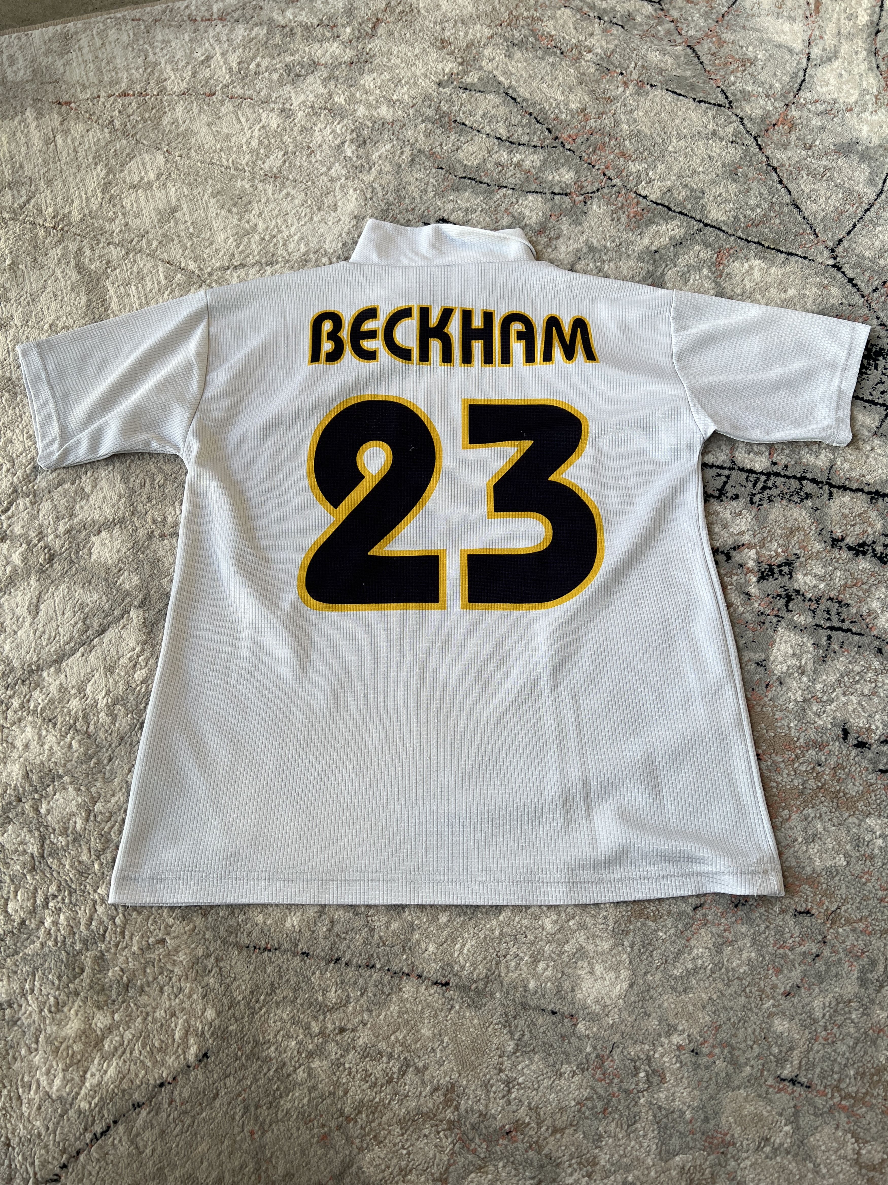 Other Real Madrid Beckham 23 Siemens Jersey Size US S / EU 44-46 / 1 - 6 Thumbnail
