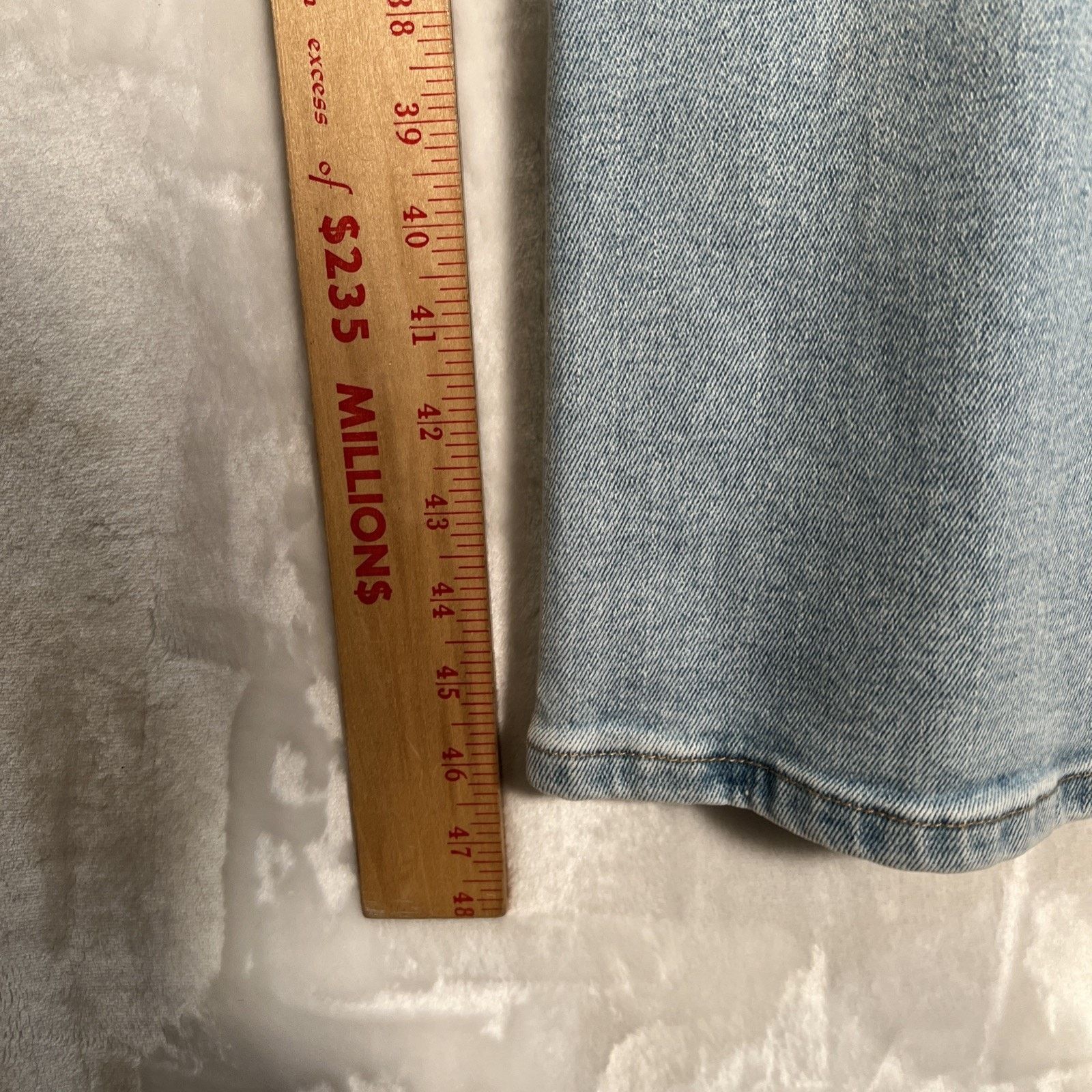 Good American NWT Good American Good Classic High Rise Crossover Size 38" / US 16 / IT 52 - 12 Thumbnail