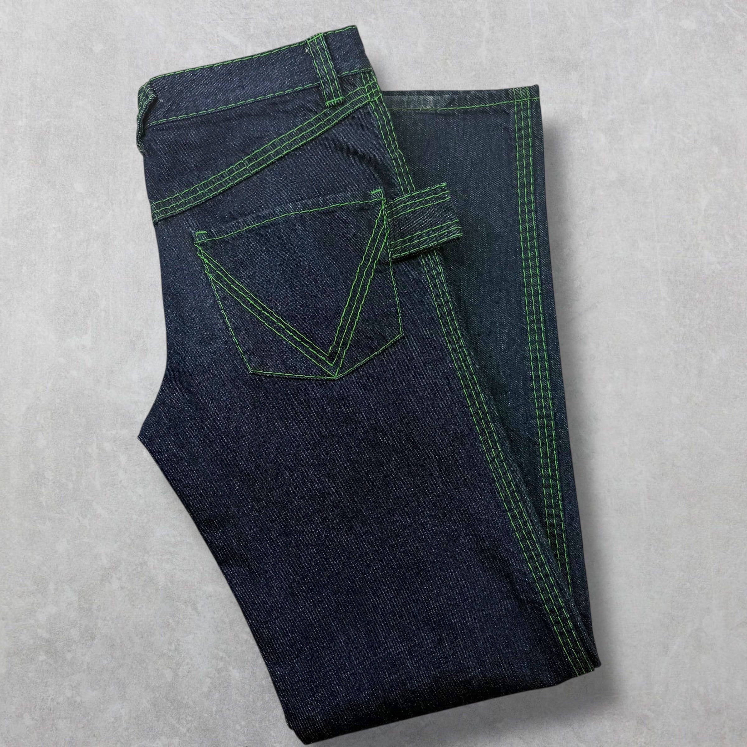 Bottega Veneta Bottega Veneta Straight-Leg Selvedge Jeans 48 (32) Size US 32 / EU 48 - 1 Thumbnail