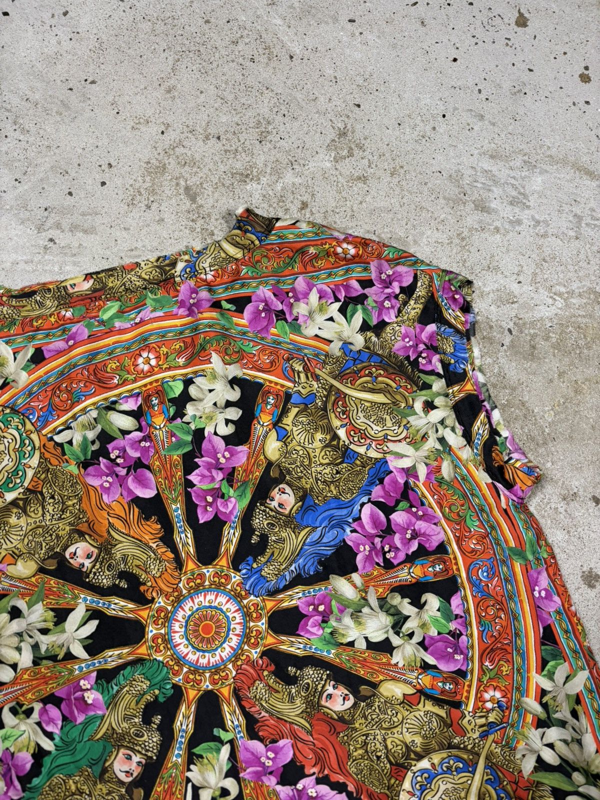 Dolce & Gabbana Dolce & Gabbana Silk Sleeveless Tank Top Multicolor Print Size M / US 6-8 / IT 42-44 - 10 Thumbnail