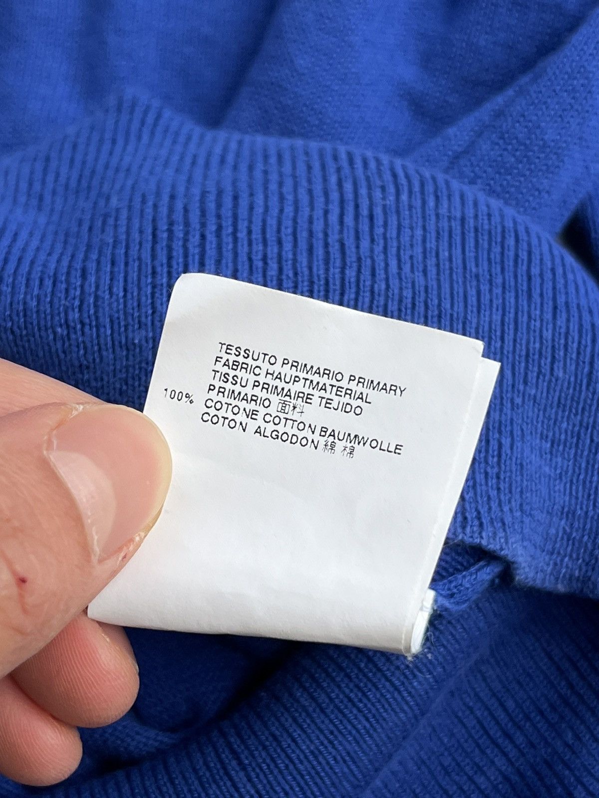 Vivienne Westwood SS15 Vivienne Westwood Orb Logo V-Neck Sweater Jumper Size US S / EU 44-46 / 1 - 12 Thumbnail