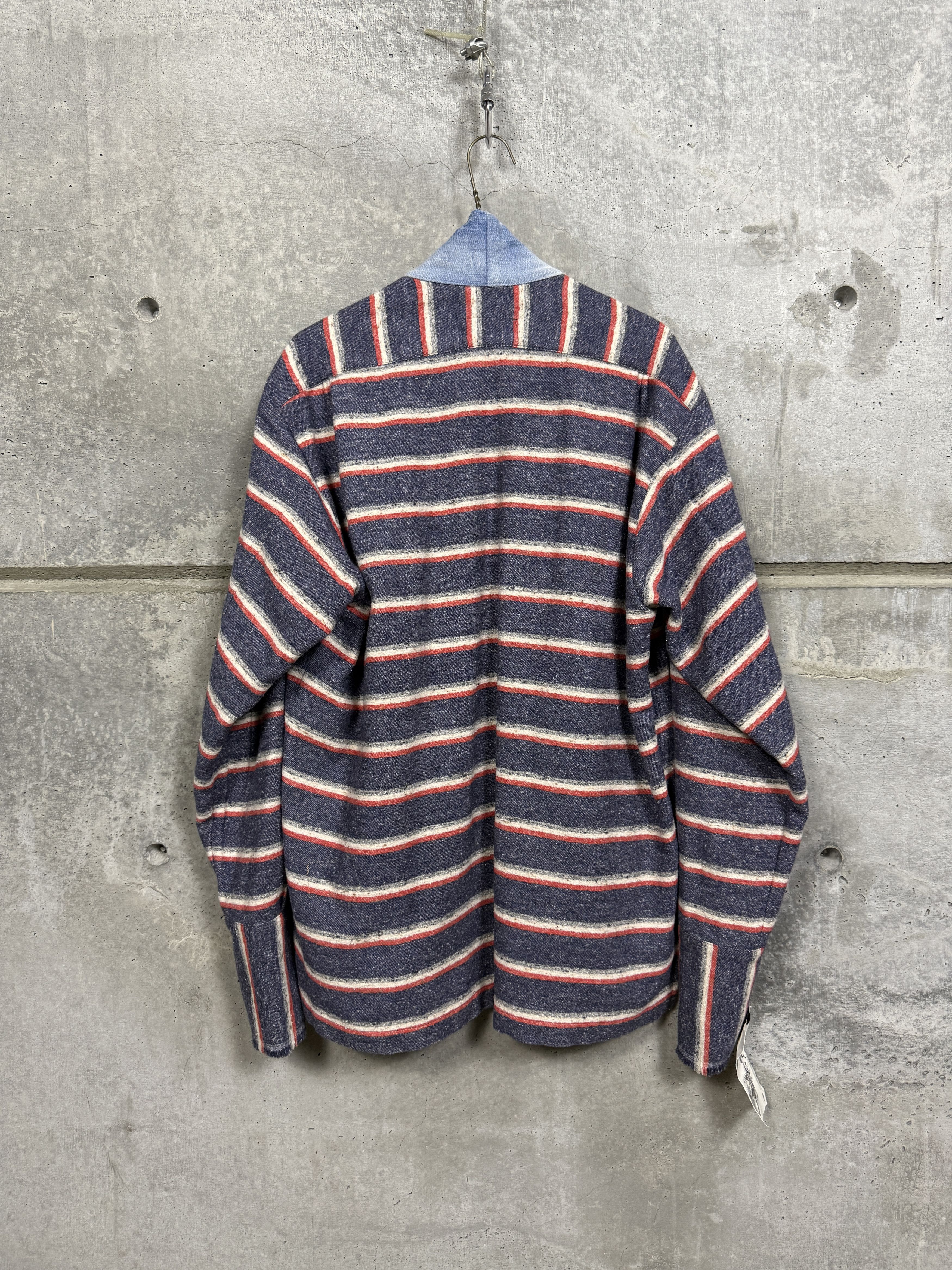 Greg Lauren Greg Lauren Striped GL1 kimono jacket Size US XL / EU 56 / 4 - 2 Thumbnail