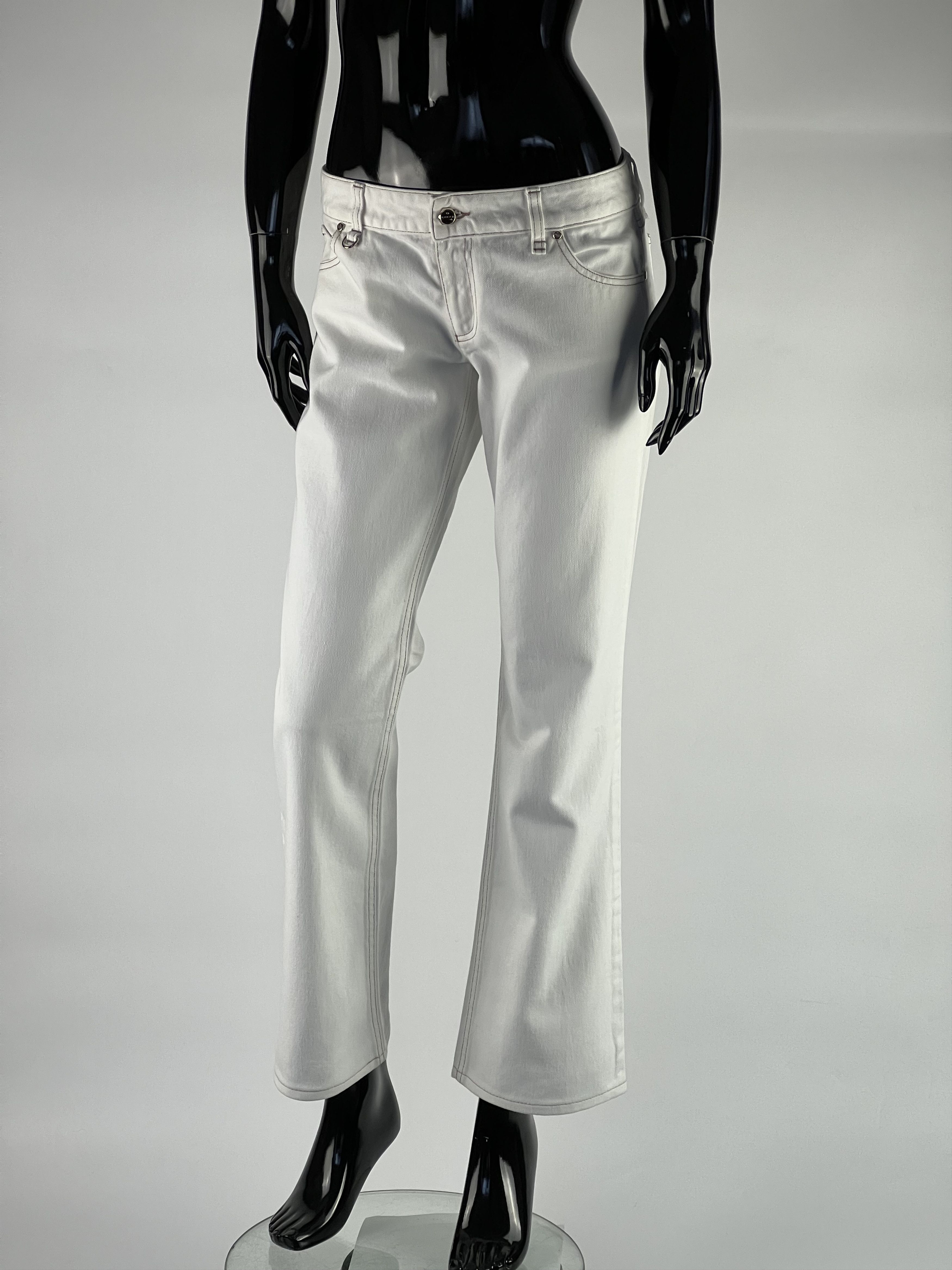 Gucci 2005 Gucci Tom Ford Era Vtg Women's Flared Jeans Size S/M Size 28" / US 6 / IT 42 - 1 Thumbnail