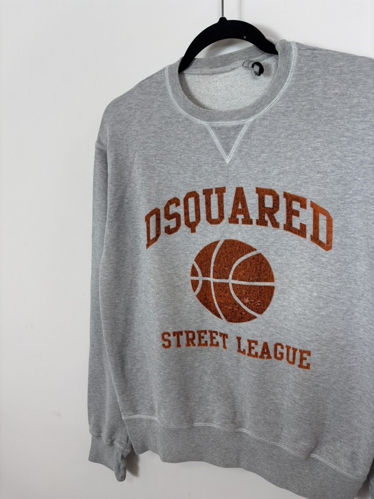 Dsquared2 Dsquared2 Men’s Basketball Street League Gray Sweatshirt Size US S / EU 44-46 / 1 - 5 Thumbnail