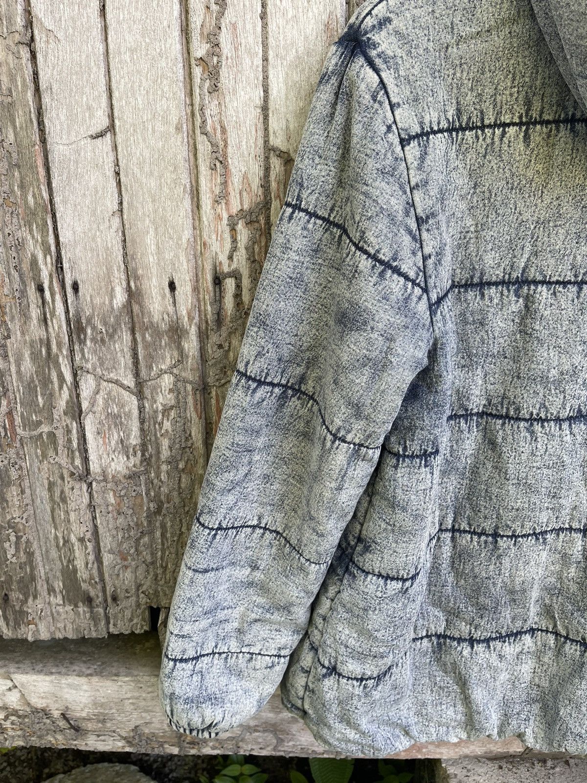 Designer ANAP Sherpa-Lined Acid Wash Denim Jacket Size US M / EU 48-50 / 2 - 13 Thumbnail