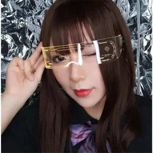 Japanese Brand × Vintage LED Luminous Sunglasses Vintage Punk Size ONE SIZE - 3 Thumbnail