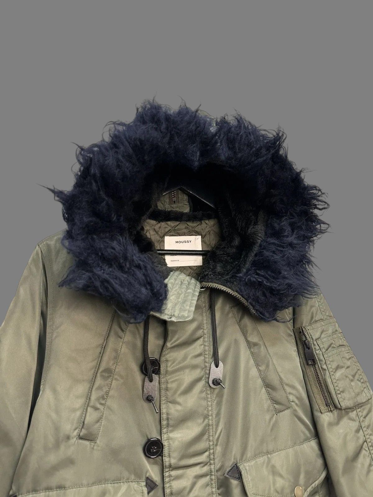 Other Y2K MA1 Retro MILITARY MENS GOA Bomber Jacket Fur M Size US M / EU 48-50 / 2 - 18 Thumbnail