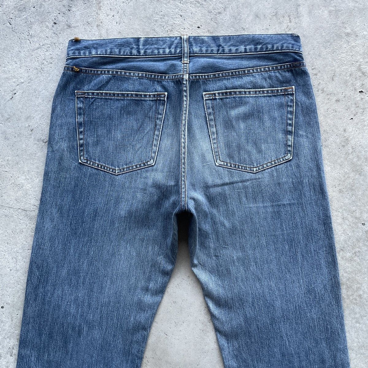 Japanese Brand × Jean W34💥 Vintage Japanese Faded Jeans Denim Pants Distressed Size US 34 / EU 50 - 10 Thumbnail