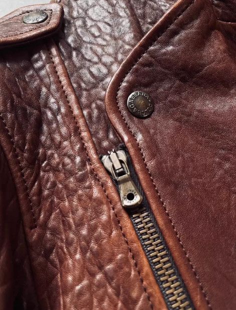 Dolce & Gabbana (DG) Double-Layer Lambskin Biker Jacket Size US M / EU 48-50 / 2 - 7 Thumbnail
