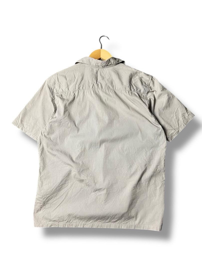 Saint Laurent Paris Saint Laurent Quarter Zip Short Sleeve Polo Shirt (171) Size US M / EU 48-50 / 2 - 2 Thumbnail