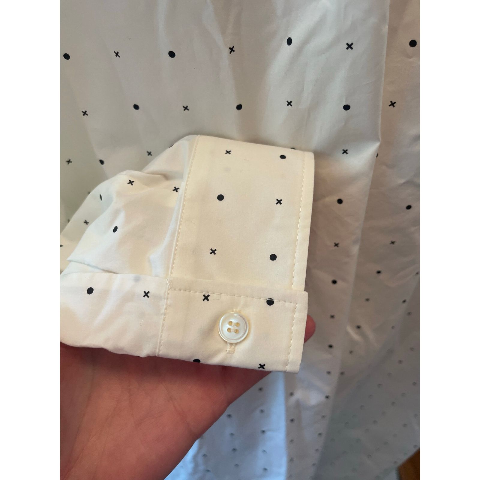 Maison Margiela Maison Margiela MM6 Oversized Dot Shirt Dress NWT Small Size S / US 4 / IT 40 - 7 Thumbnail