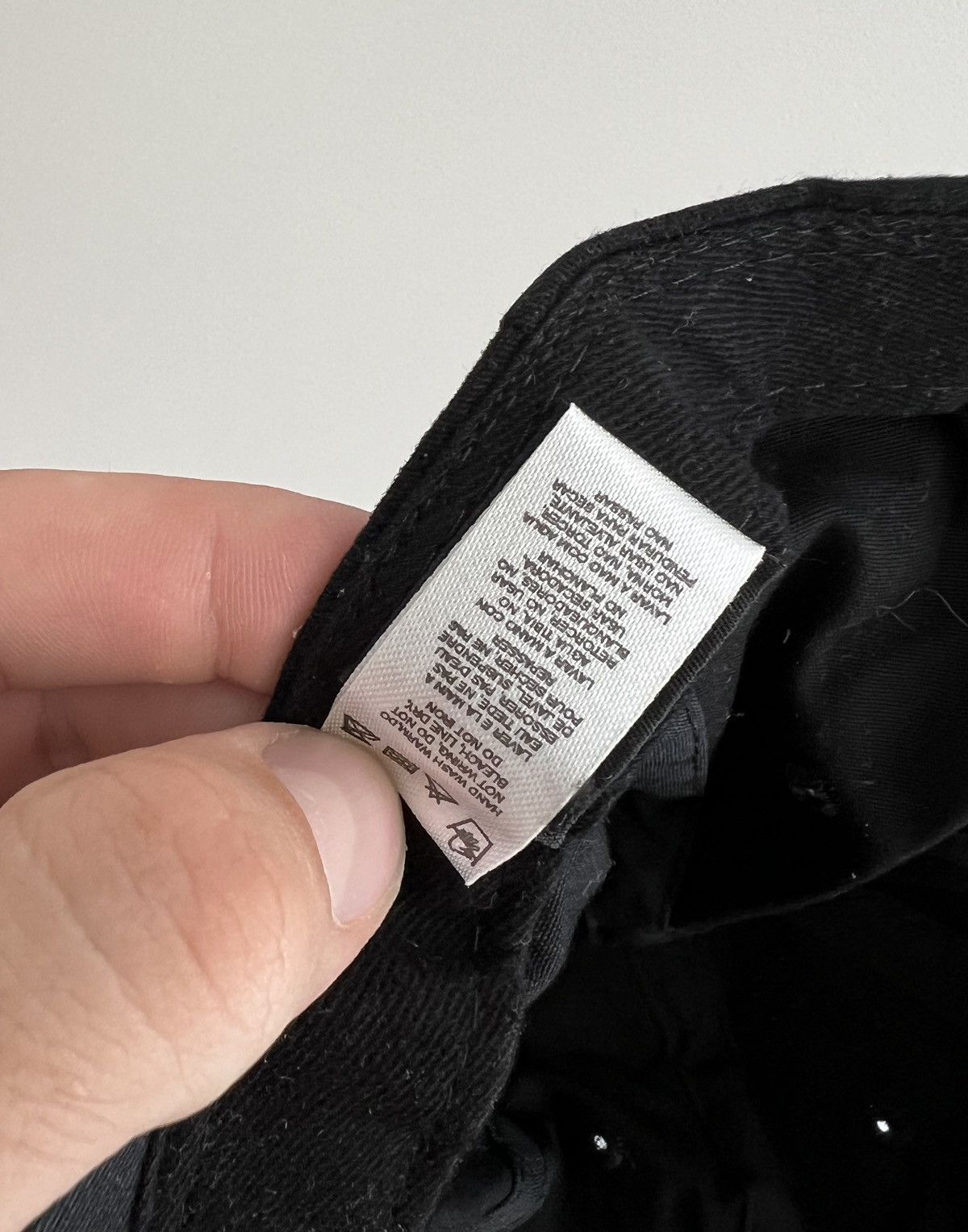 Nike × Vintage Vintage Nike Athletic Black Baseball Cap Size ONE SIZE - 7 Thumbnail