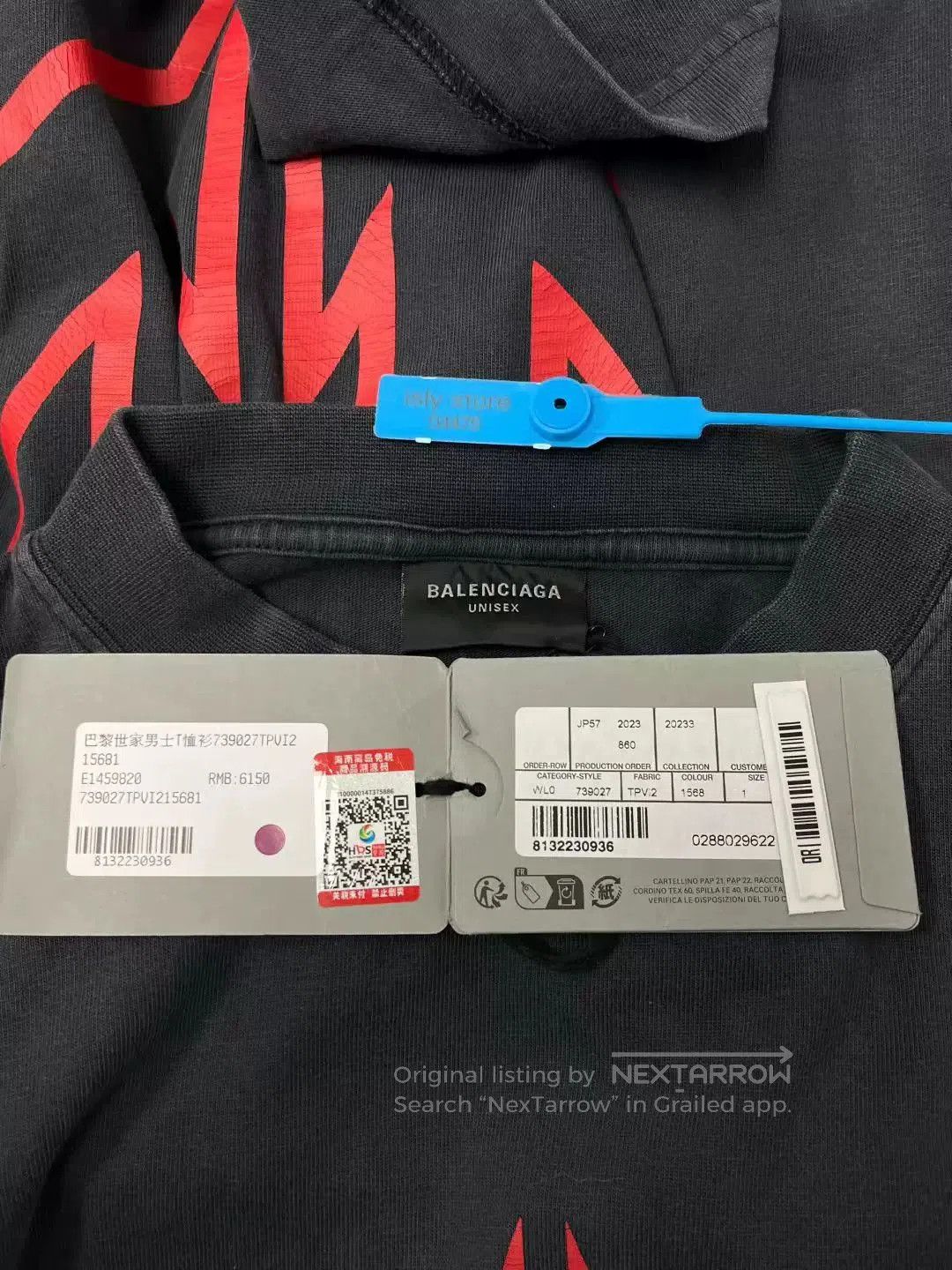 Balenciaga balenciaga gray long sleeve sweatshirt. Size US S / EU 44-46 / 1 - 5 Thumbnail