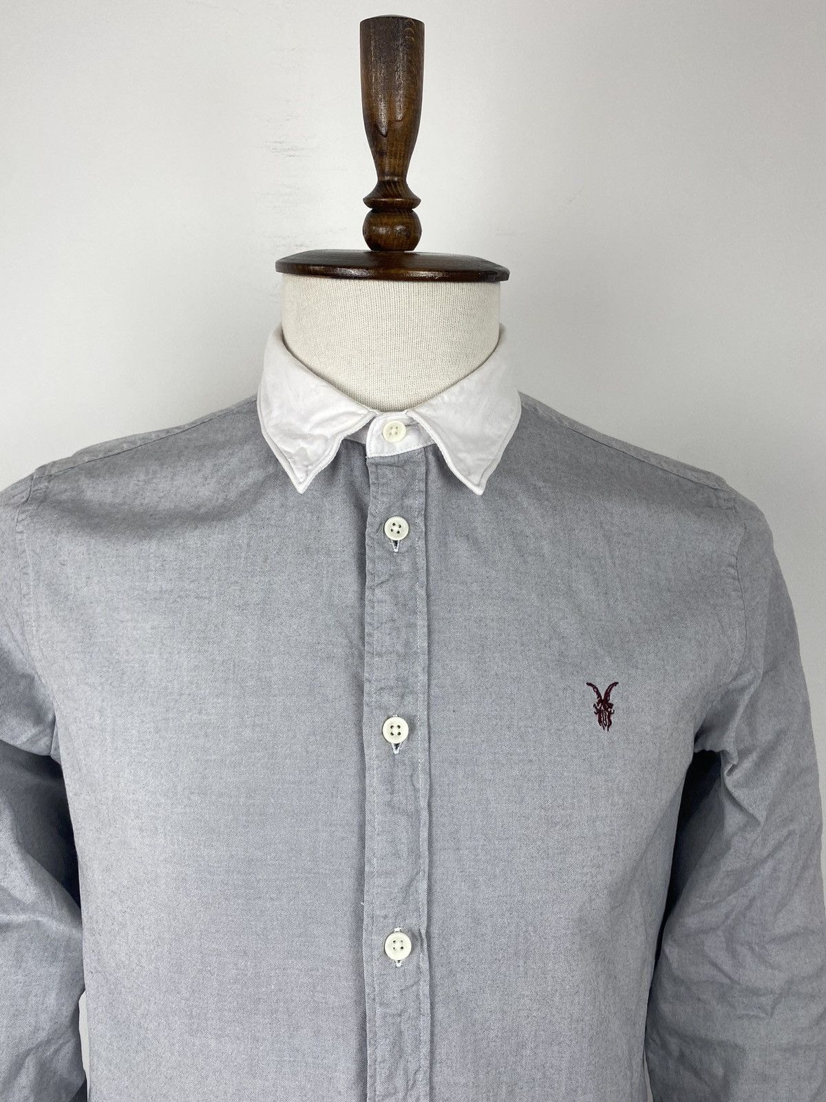 Allsaints Men’s Allsaints Census Long Sleeve Shirt size M Size US M / EU 48-50 / 2 - 2 Thumbnail